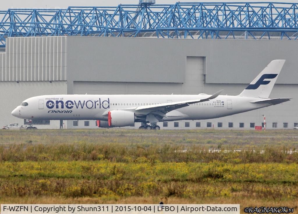 F-WZFN, 2015 Airbus A350-941 C/N 019, C/n 0019 - To be OH-LWB One World c/s