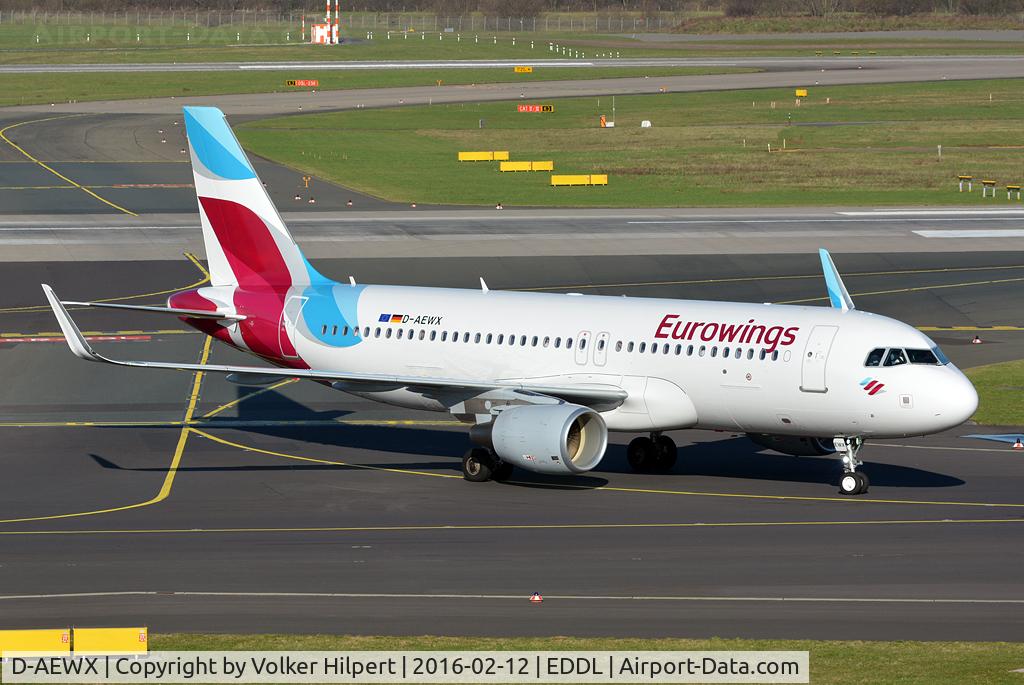 D-AEWX, 2015 Airbus A320-214 C/N 6807, at dus