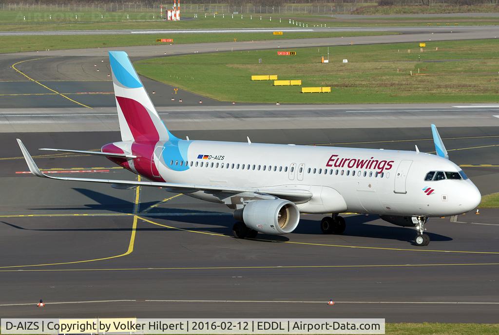 D-AIZS, 2013 Airbus A320-214 C/N 5557, at dus