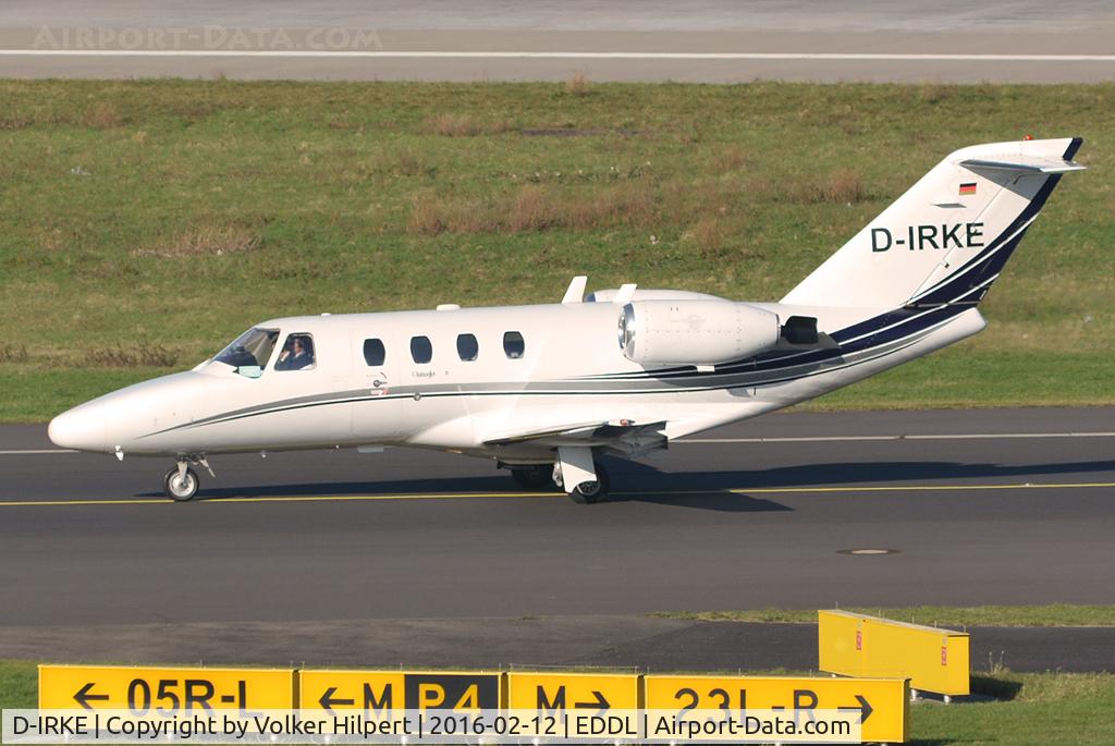 D-IRKE, 1995 Cessna 525 CitationJet C/N 525-0123, at dus