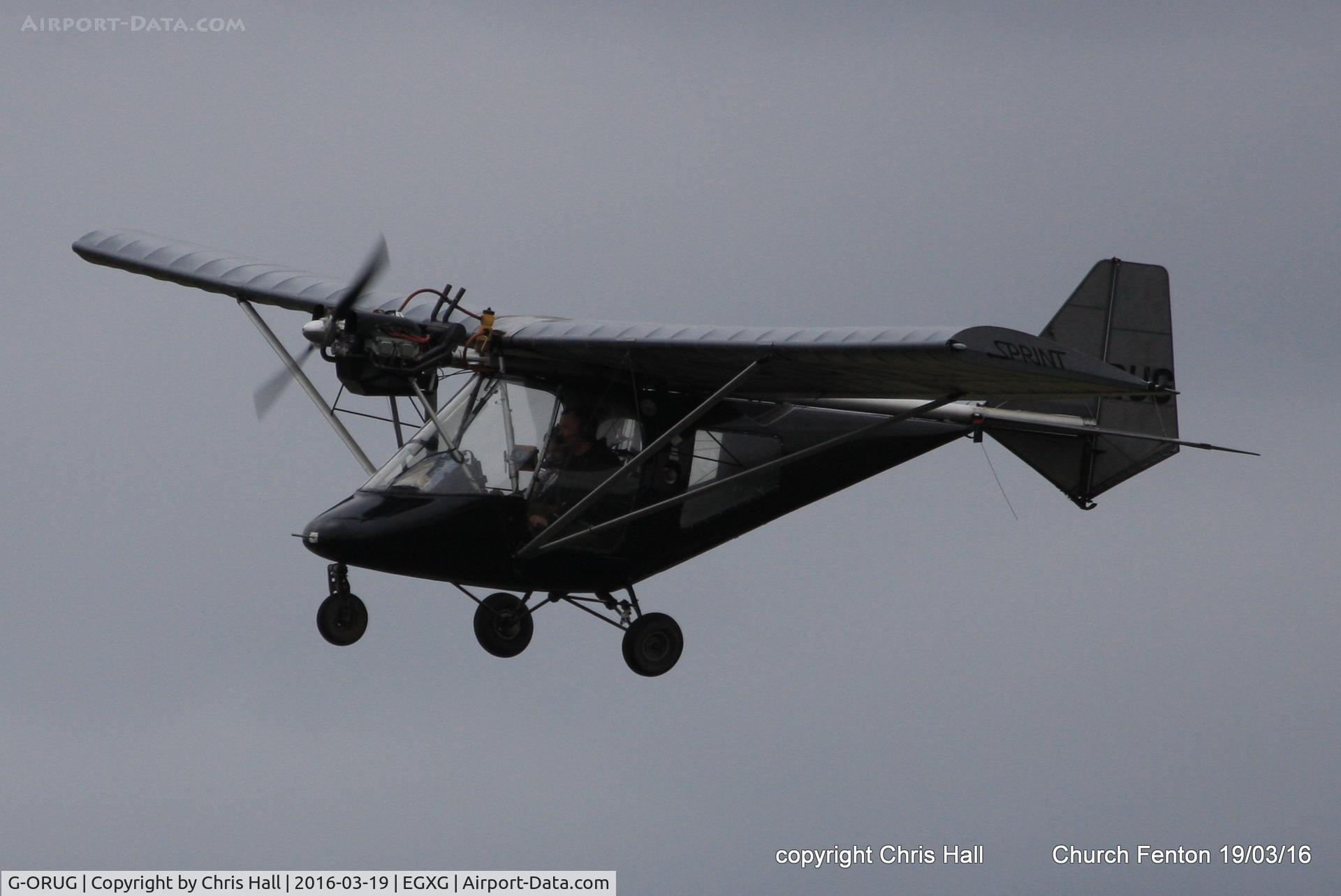 G-ORUG, 2003 Thruster T600N 450 C/N 0033-T600N-080, at the Church Fenton fly in