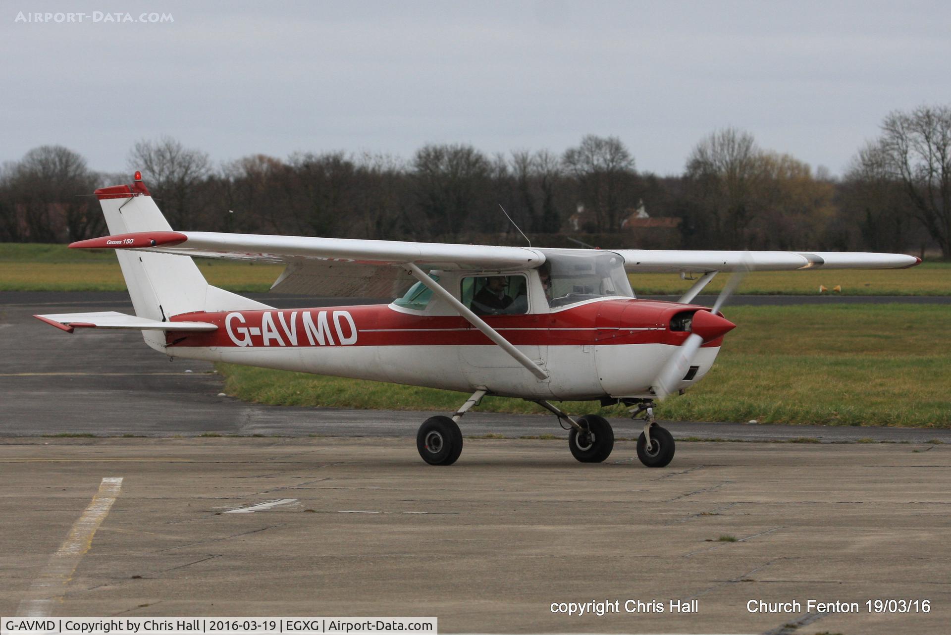 G-AVMD, 1966 Cessna 150G C/N 150-65504, at the Church Fenton fly in