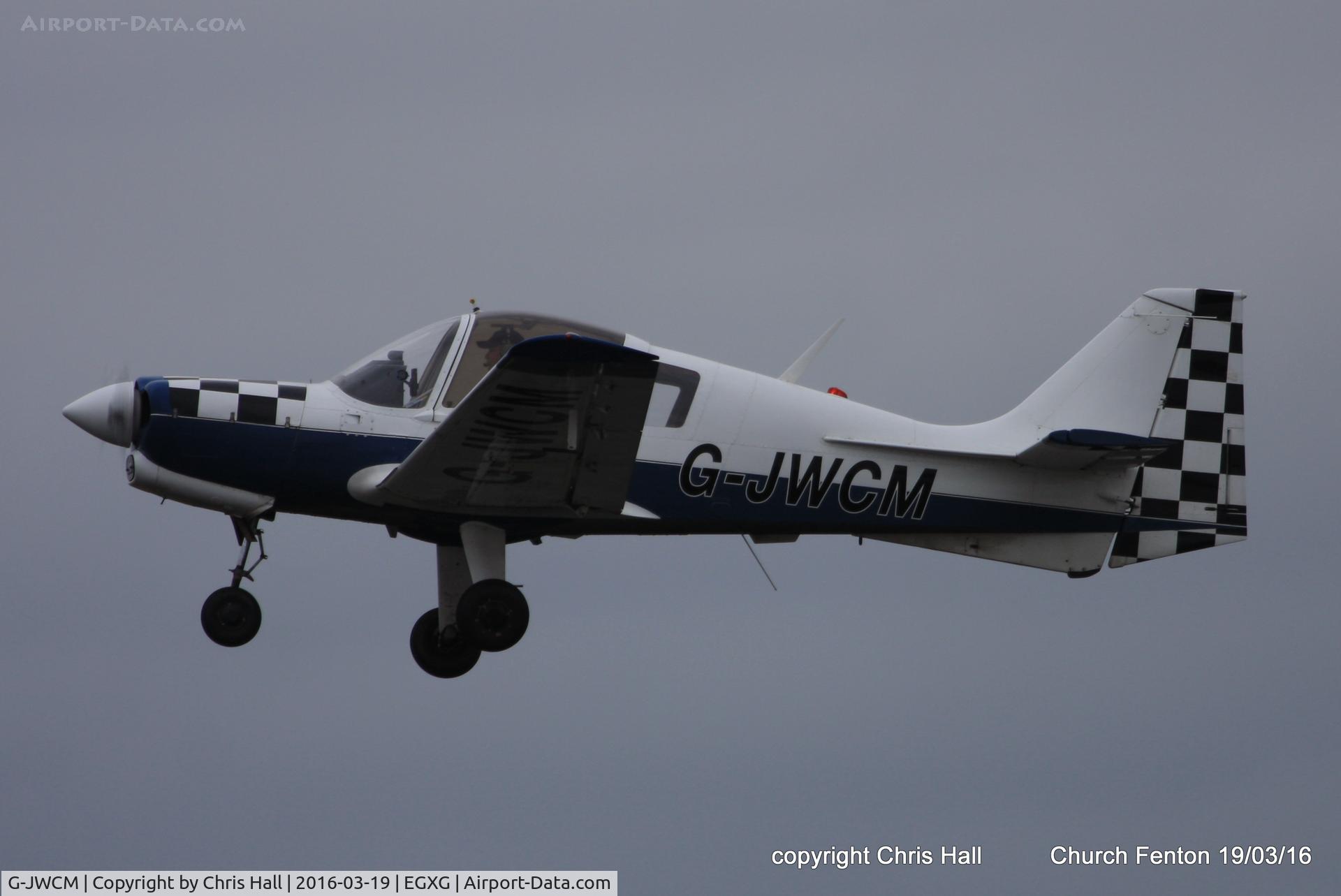 G-JWCM, 1980 Scottish Aviation Bulldog Series 120 Model 1210 C/N BH120/408, at the Church Fenton fly in