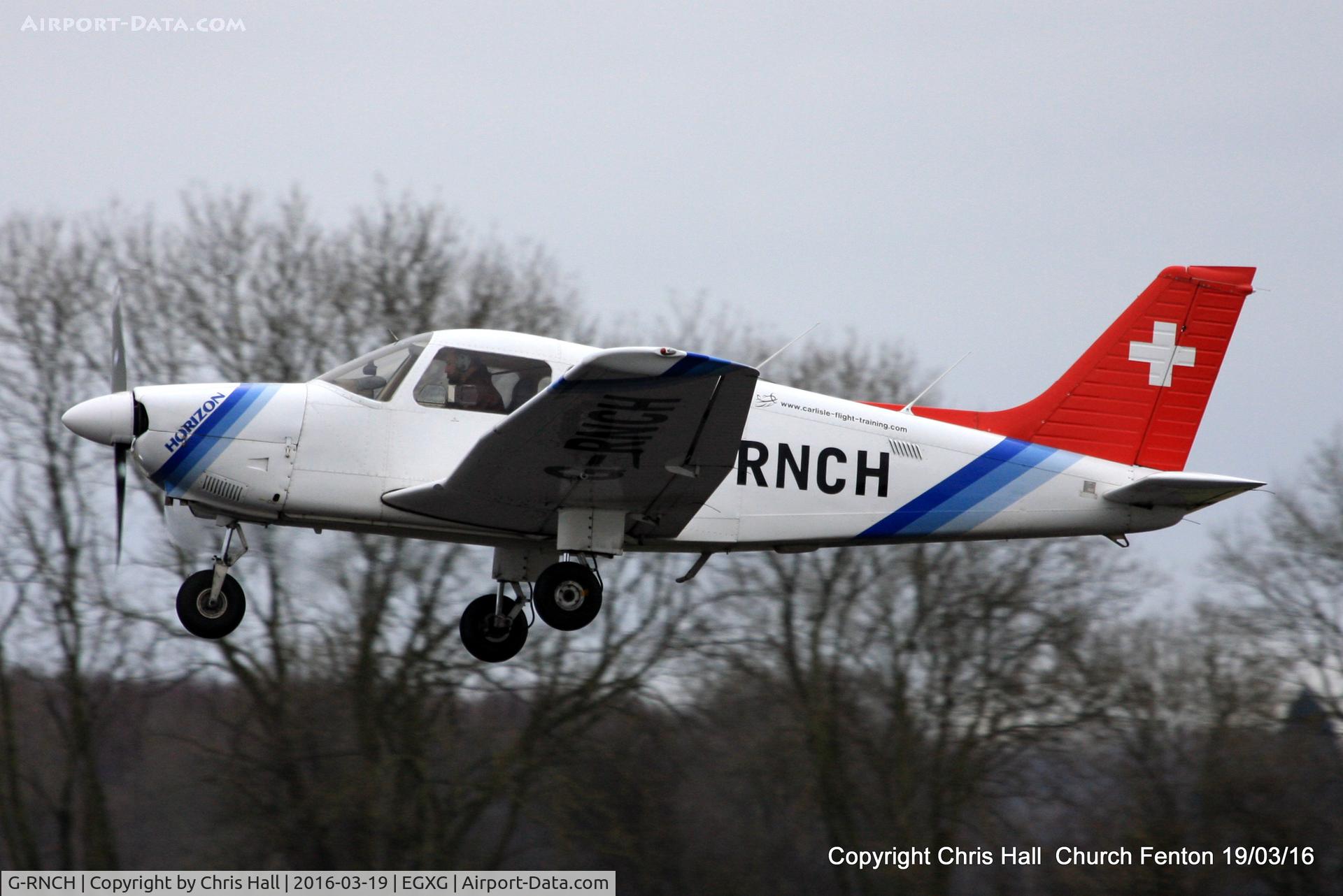 G-RNCH, 1982 Piper PA-28-181 Cherokee Archer II C/N 28-8190141, at the Church Fenton fly in