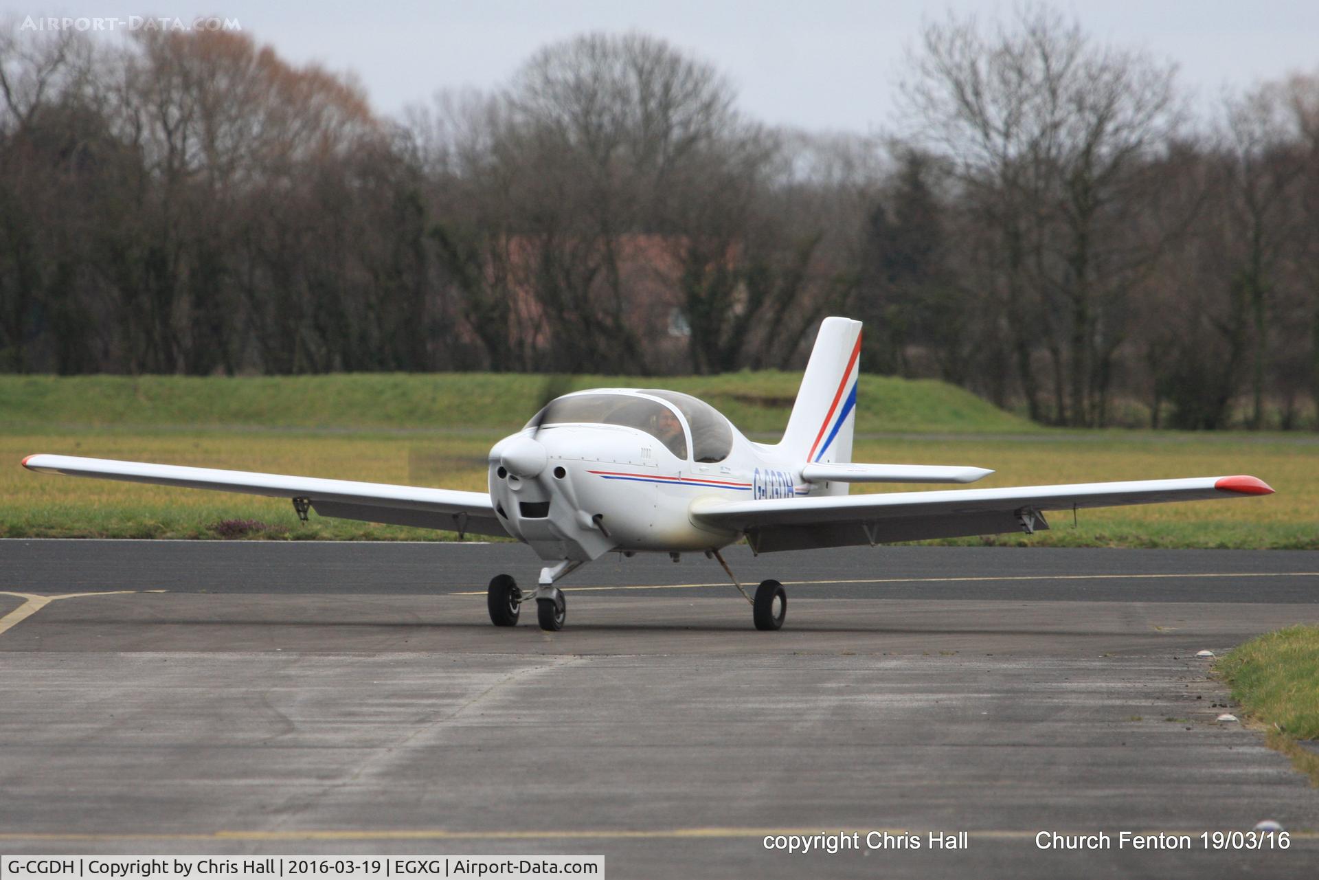 G-CGDH, 2004 Europa XS Tri-Gear C/N PFA 247-13746, at the Church Fenton fly in