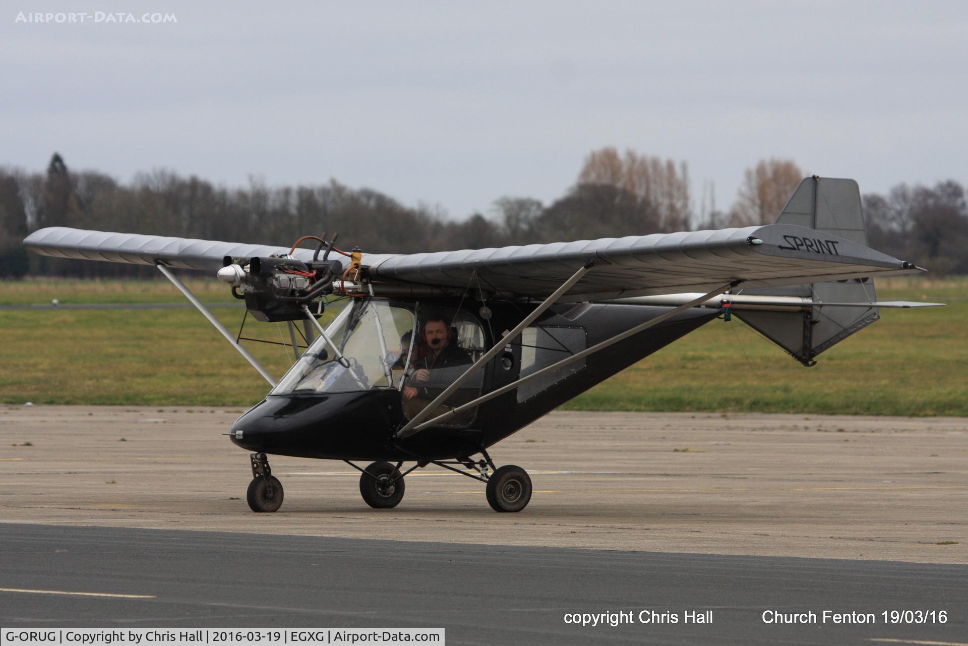 G-ORUG, 2003 Thruster T600N 450 C/N 0033-T600N-080, at the Church Fenton fly in