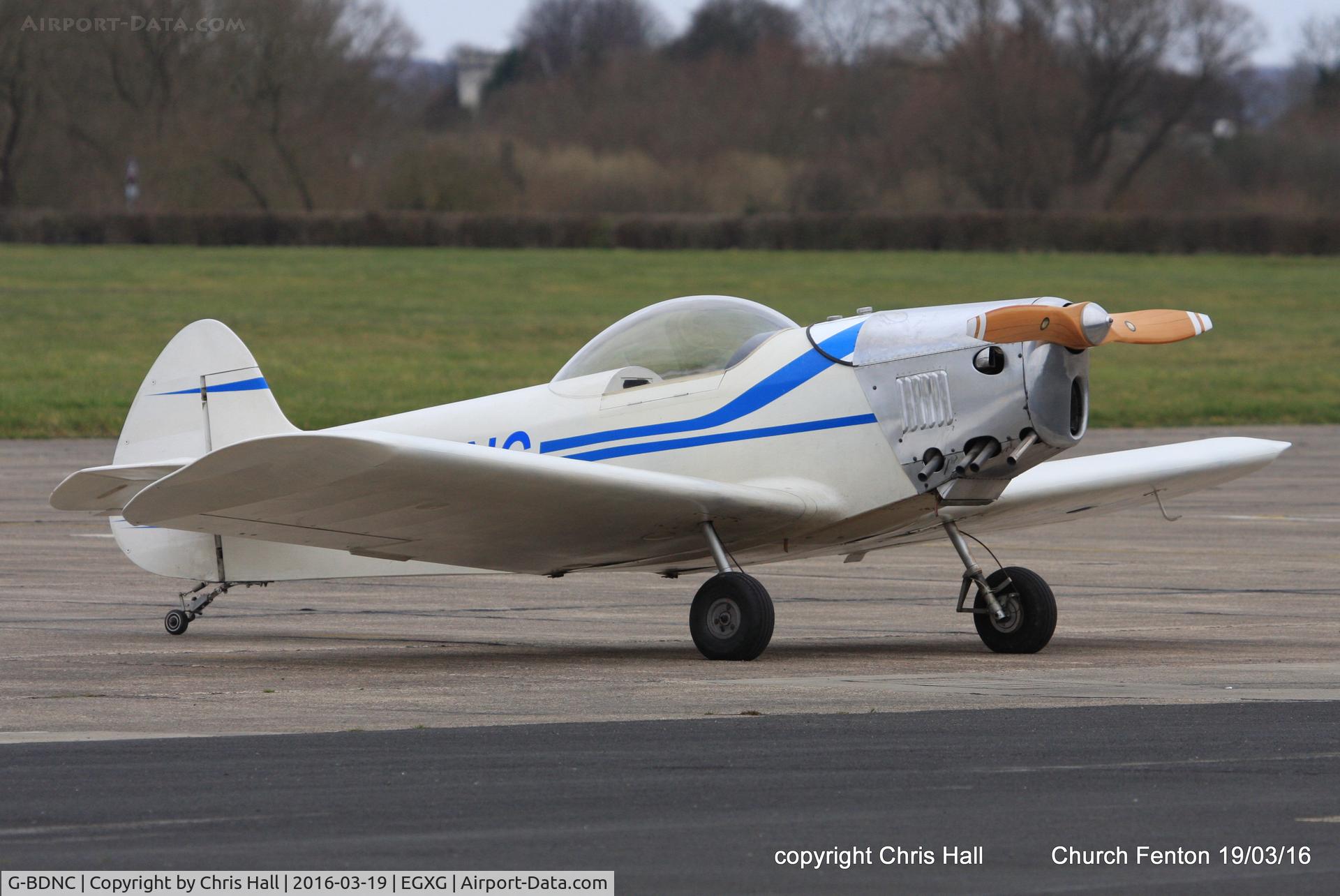G-BDNC, 1984 Taylor JT-1 Monoplane C/N PFA 1454, at the Church Fenton fly in
