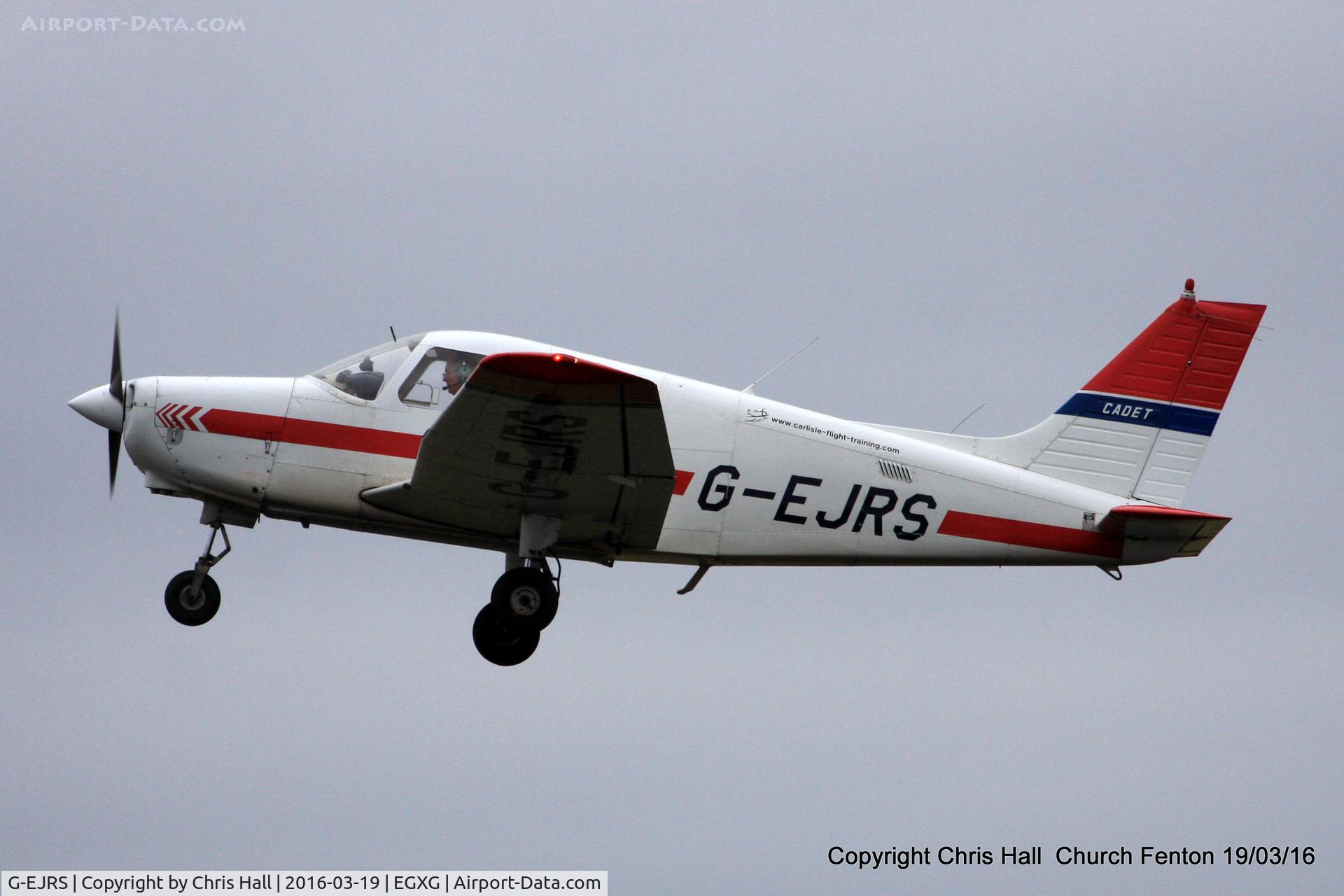 G-EJRS, 1989 Piper PA-28-161 Cadet C/N 2841115, at the Church Fenton fly in