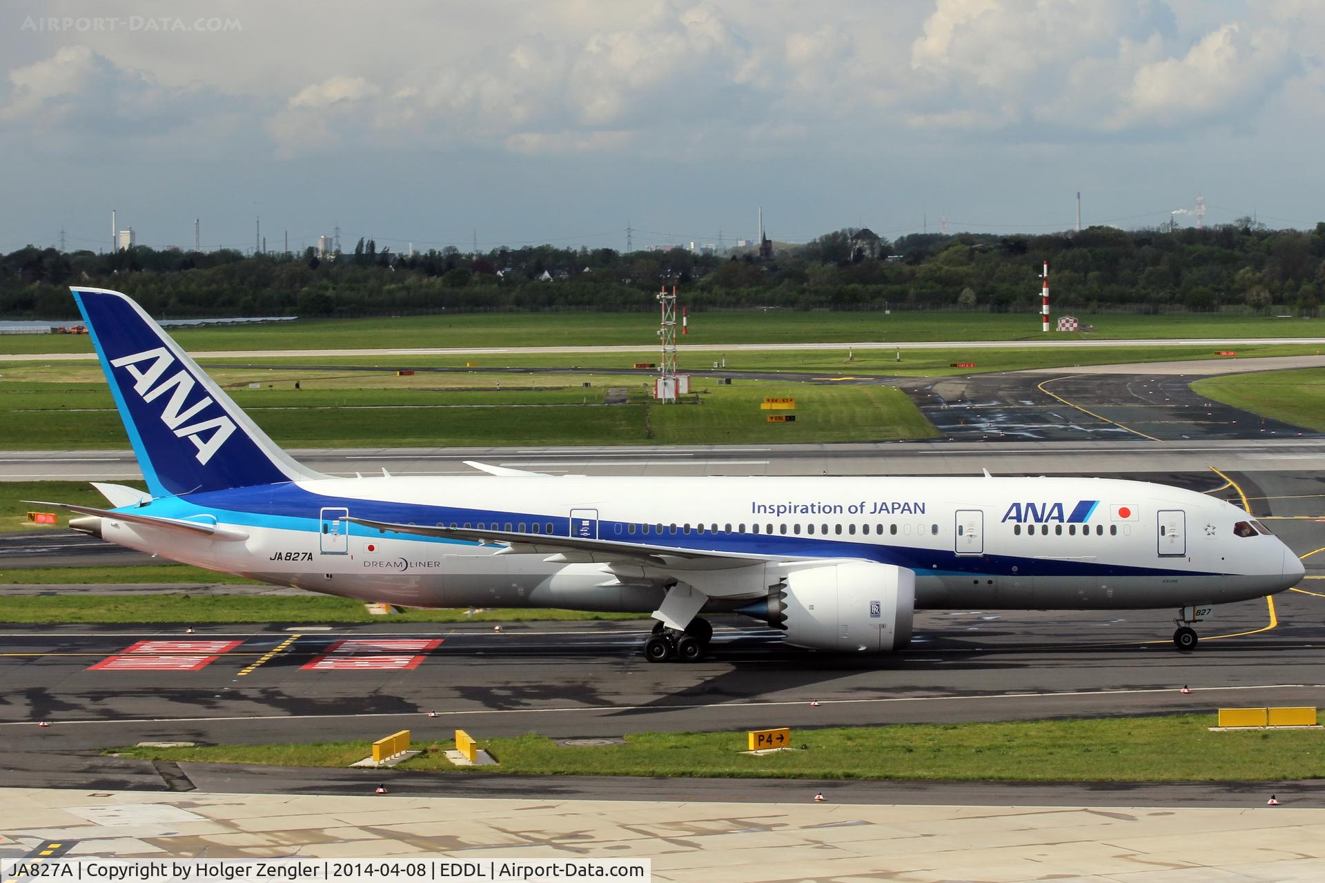 JA827A, 2013 Boeing 787-8 Dreamliner C/N 34509, Arrival from NRT....