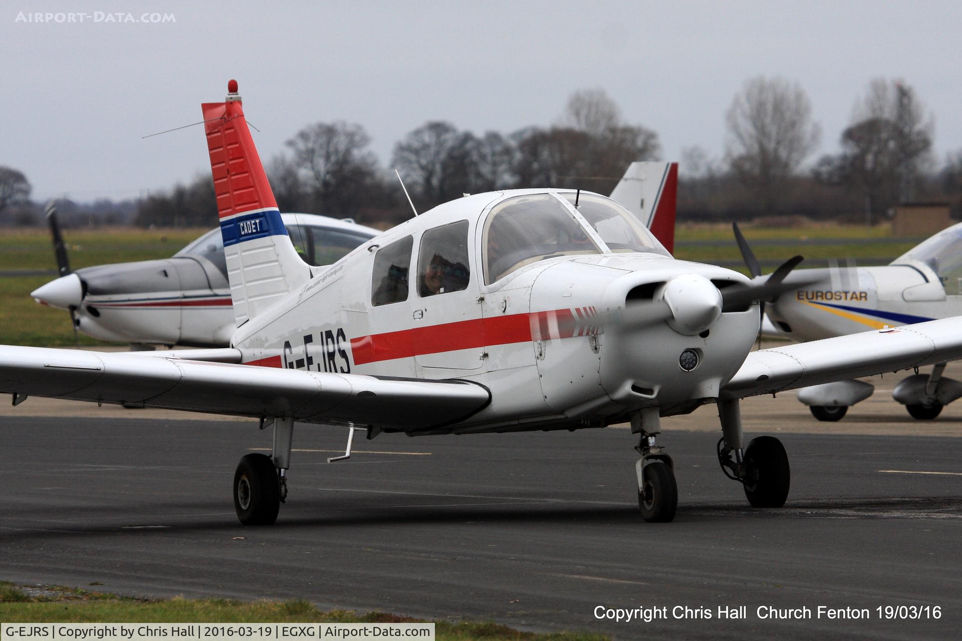 G-EJRS, 1989 Piper PA-28-161 Cadet C/N 2841115, at the Church Fenton fly in
