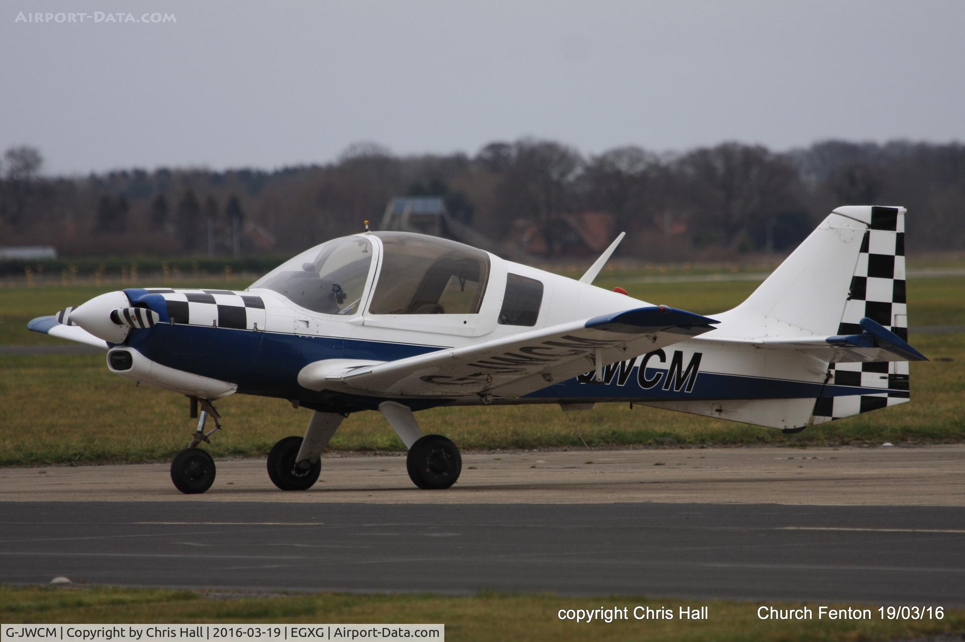 G-JWCM, 1980 Scottish Aviation Bulldog Series 120 Model 1210 C/N BH120/408, at the Church Fenton fly in