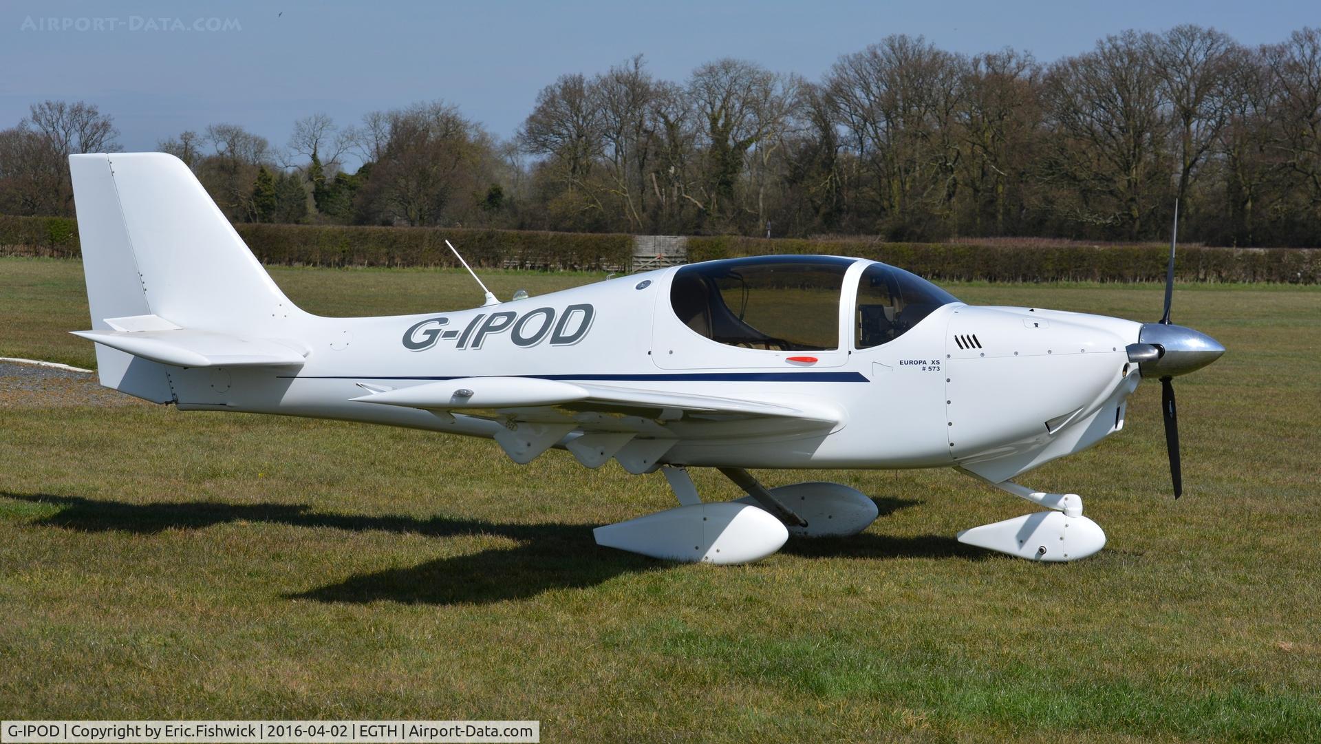G-IPOD, 2007 Europa XS Tri-Gear C/N PFA 247-14007, 3. G-IPOD visiting The Shuttleworth Collection, April, 2016.