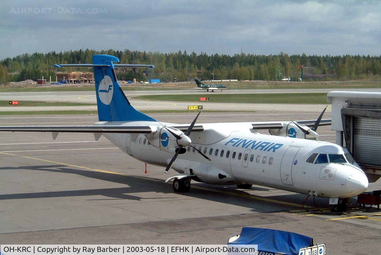 OH-KRC, 1989 ATR 72-201 C/N 145, Aerospatiale ATR-72-201 [145] (Finnair) Helsinki-Vantaa~OH 18/05/2003