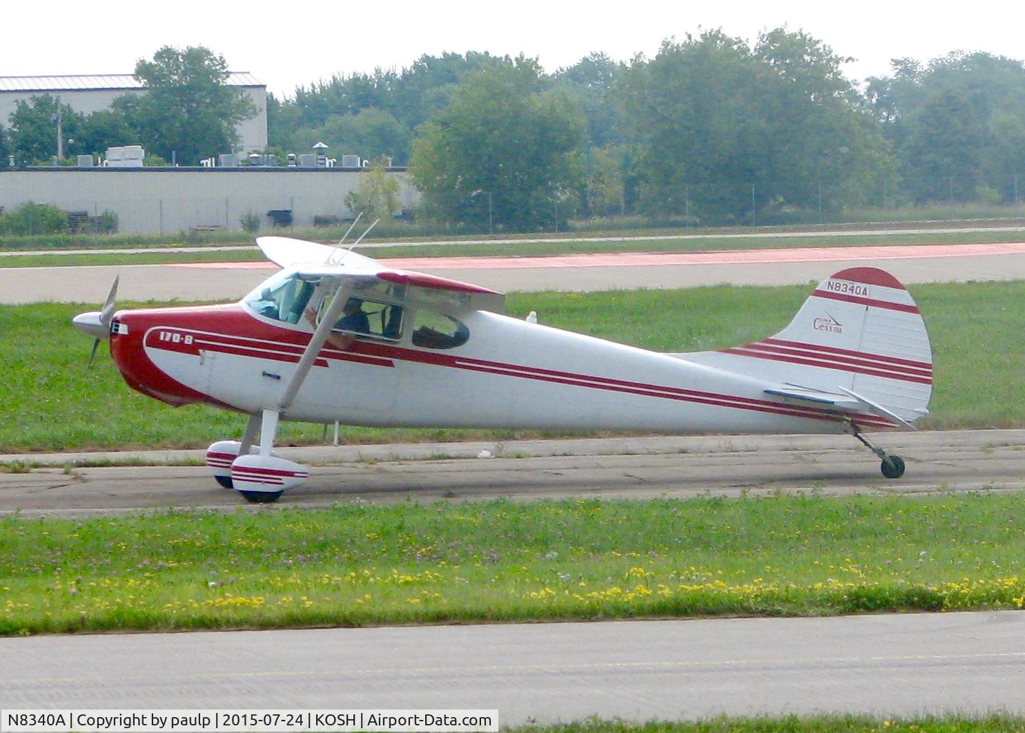 N8340A, 1952 Cessna 170B C/N 25192, At AirVenture.