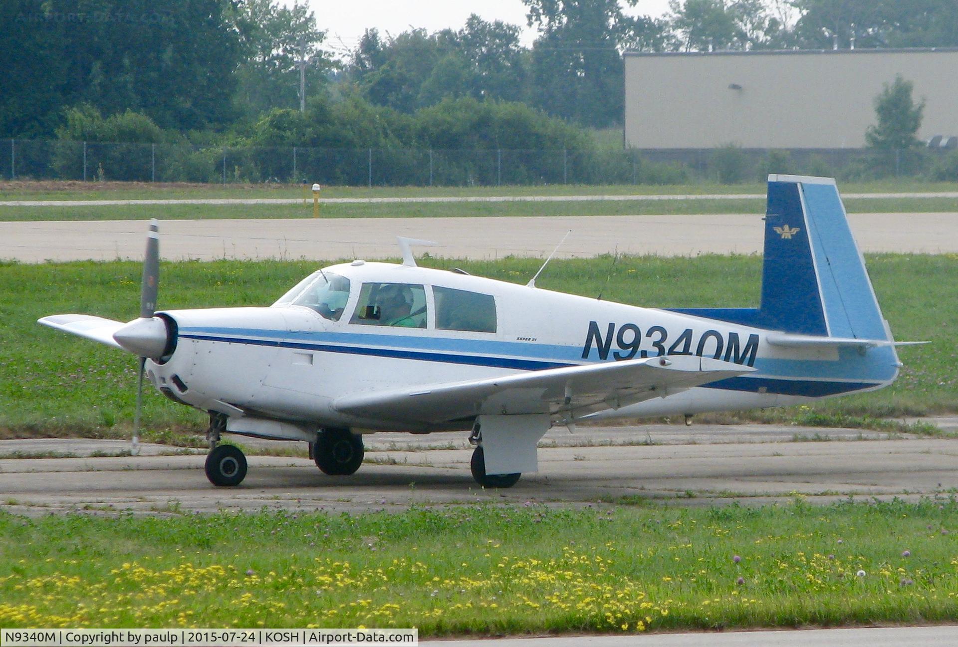 N9340M, 1966 Mooney M20E C/N 1272, At AirVenture.