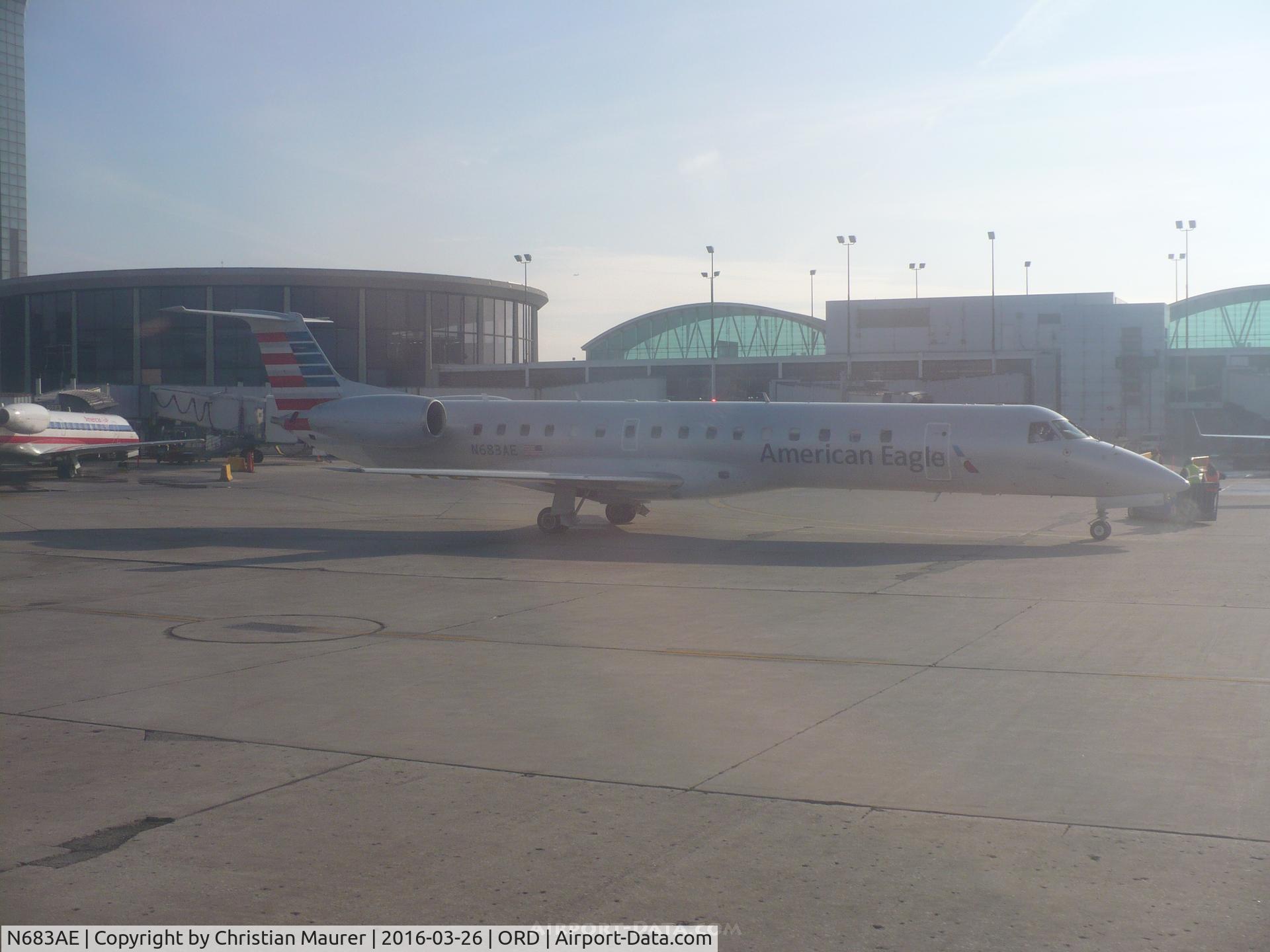 N683AE, 2004 Embraer ERJ-145LR (EMB-145LR) C/N 14500833, ERJ-145LR