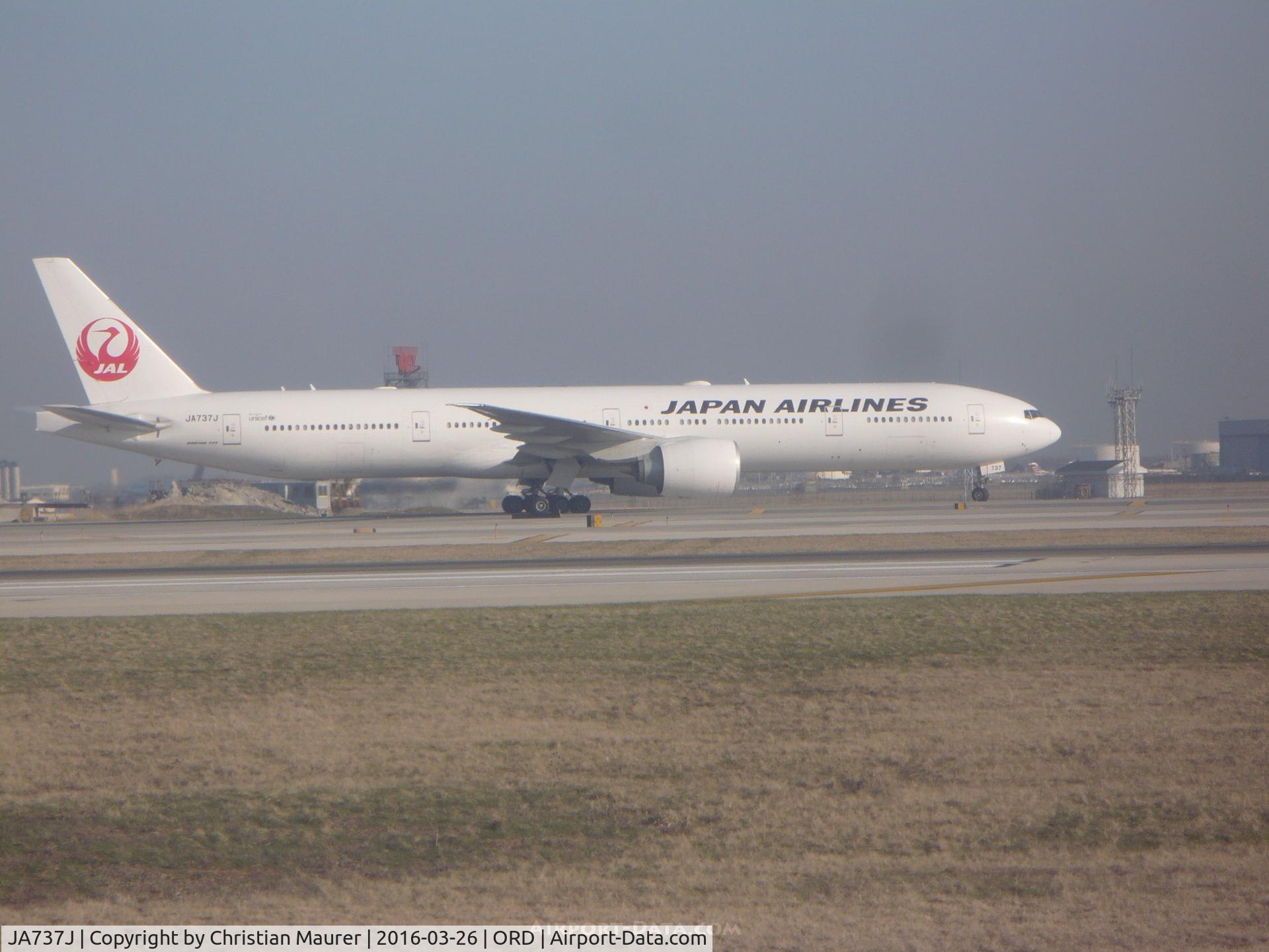 JA737J, 2007 Boeing 777-346/ER C/N 36126, Boeing 777-346ER JAL