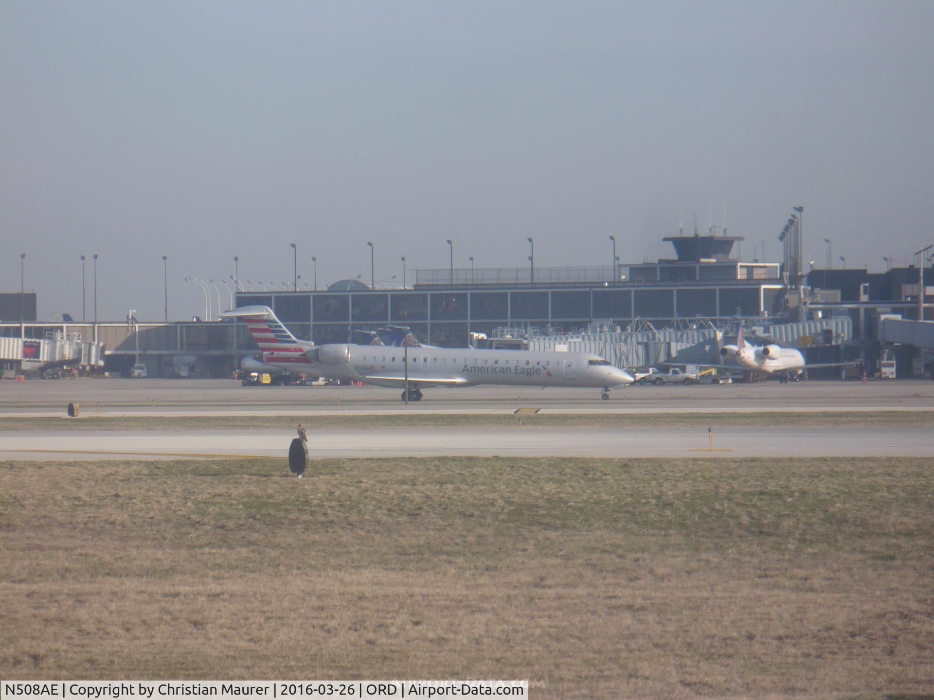 N508AE, 2002 Bombardier CRJ-701ER (CL-600-2C10) Regional Jet C/N 10072, CRJ-700