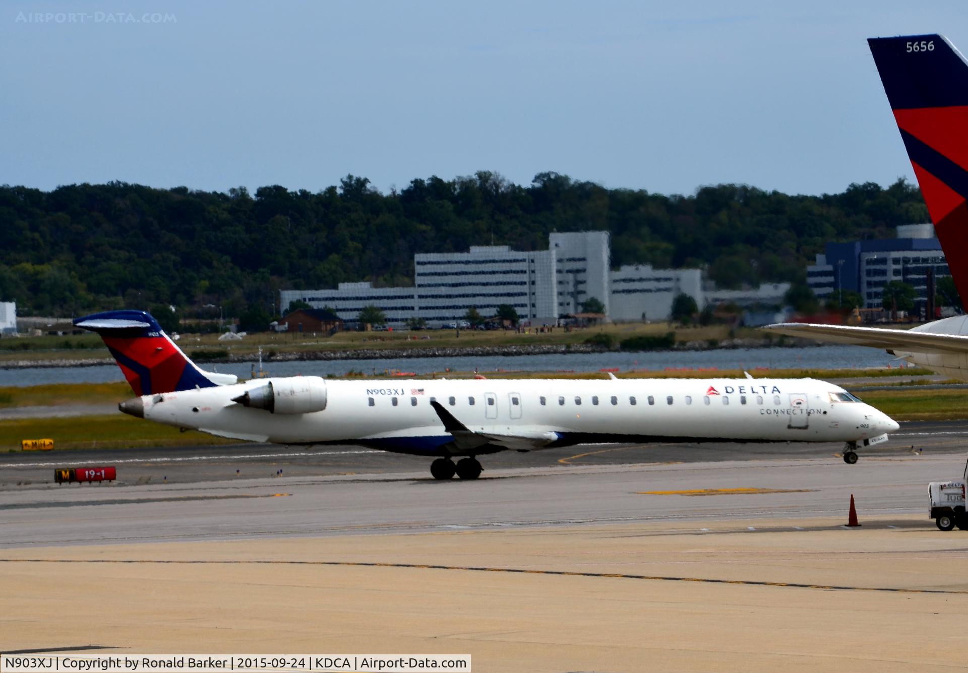 N903XJ, 2007 Bombardier CRJ-900 (CL-600-2D24) C/N 15134, Taxi National