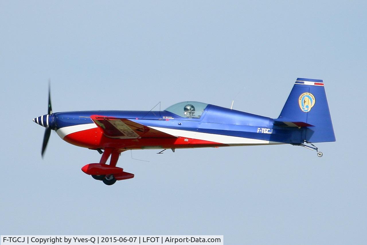 F-TGCJ, Extra EA-330SC C/N 05, Extra EA-330SC, French Air Force aerobatic team, Tours-St Symphorien Air Base 705 (LFOT-TUF) Open day 2015