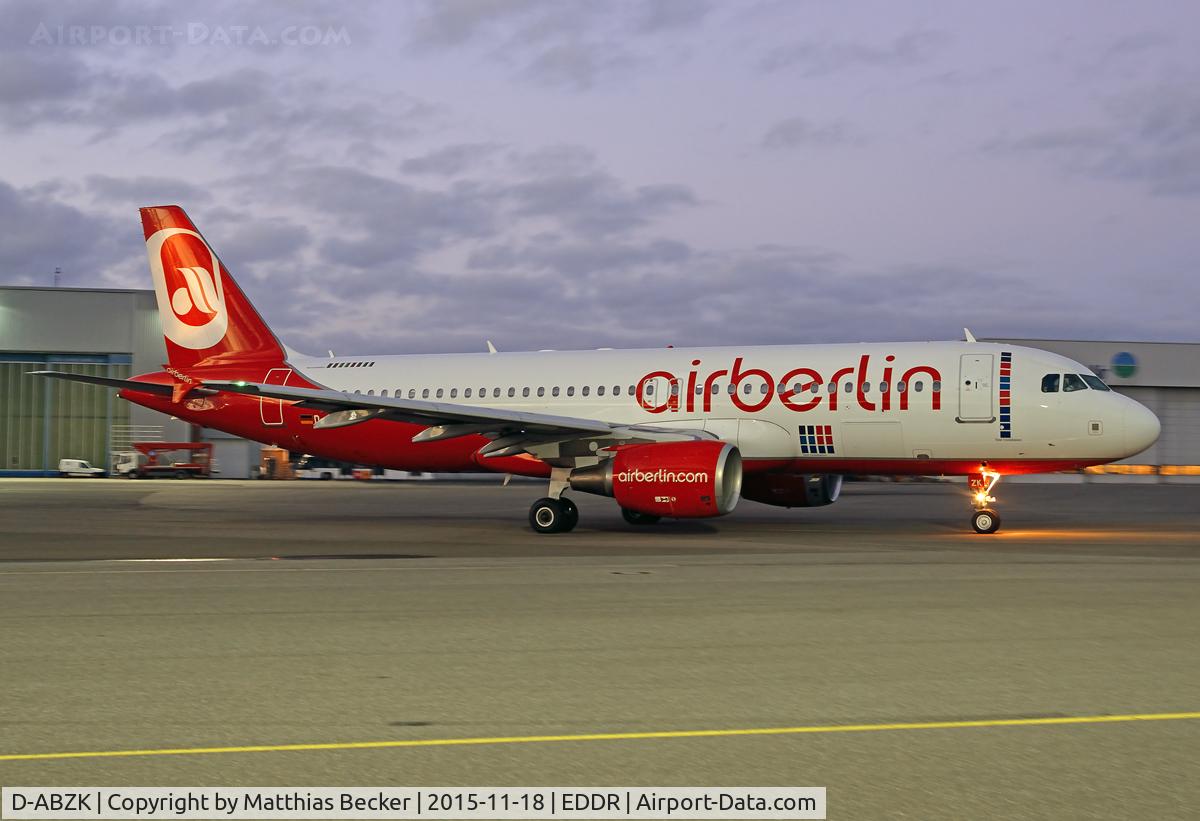 D-ABZK, 2007 Airbus A320-216 C/N 3213, D-ABZK