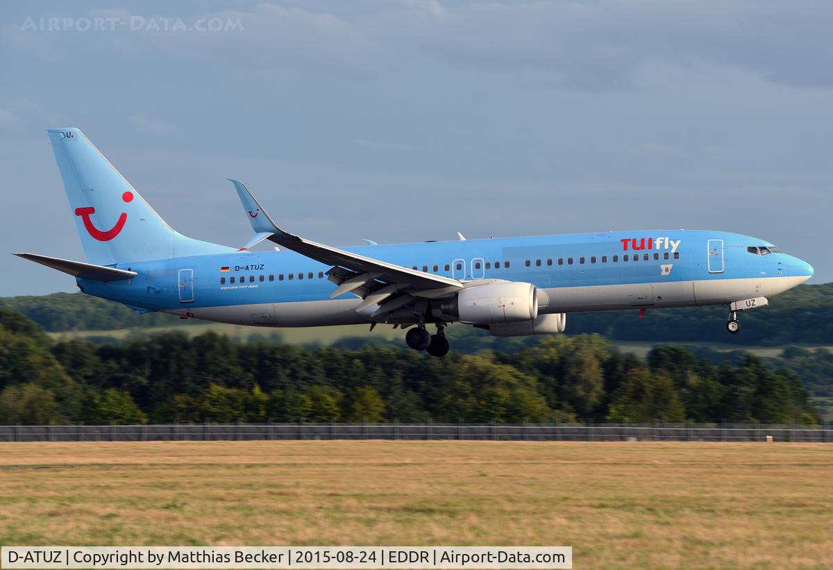 D-ATUZ, 2007 Boeing 737-8K5 C/N 34691, D-ATUZ
