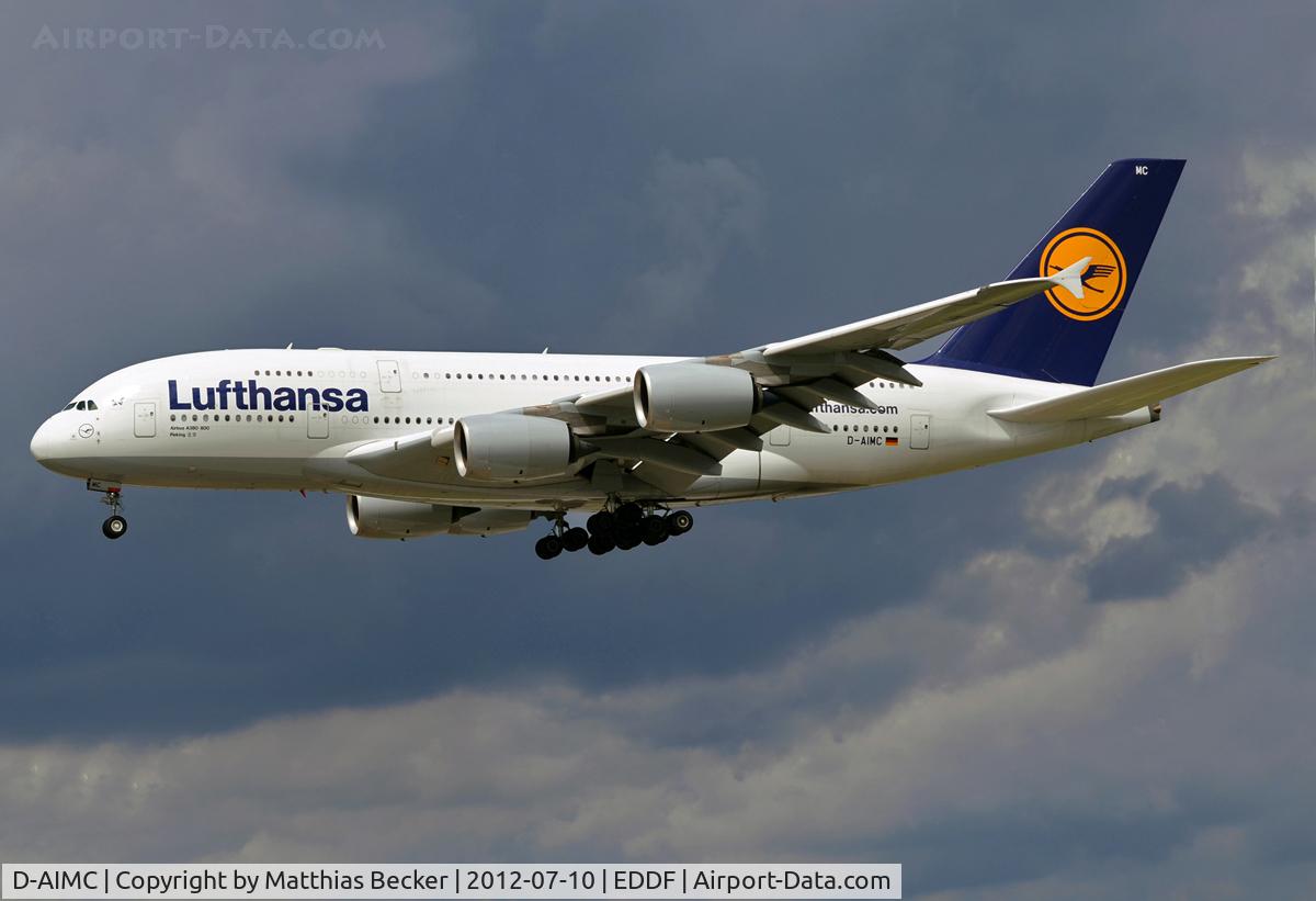 D-AIMC, 2010 Airbus A380-841 C/N 044, D-AIMC