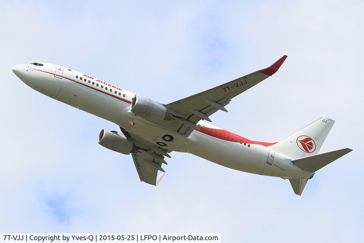 7T-VJJ, 2000 Boeing 737-8D6 C/N 30202, Boeing 737-8D6, Take off Rwy 24, Paris-Orly Airport (LFPO-ORY)