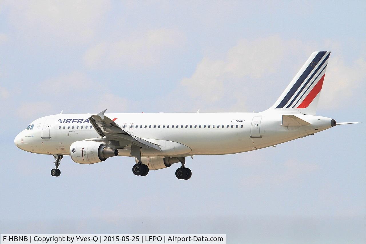 F-HBNB, 2010 Airbus A320-214 C/N 4402, Airbus A320-214, Short approach Rwy 26, Paris-Orly Airport (LFPO-ORY)
