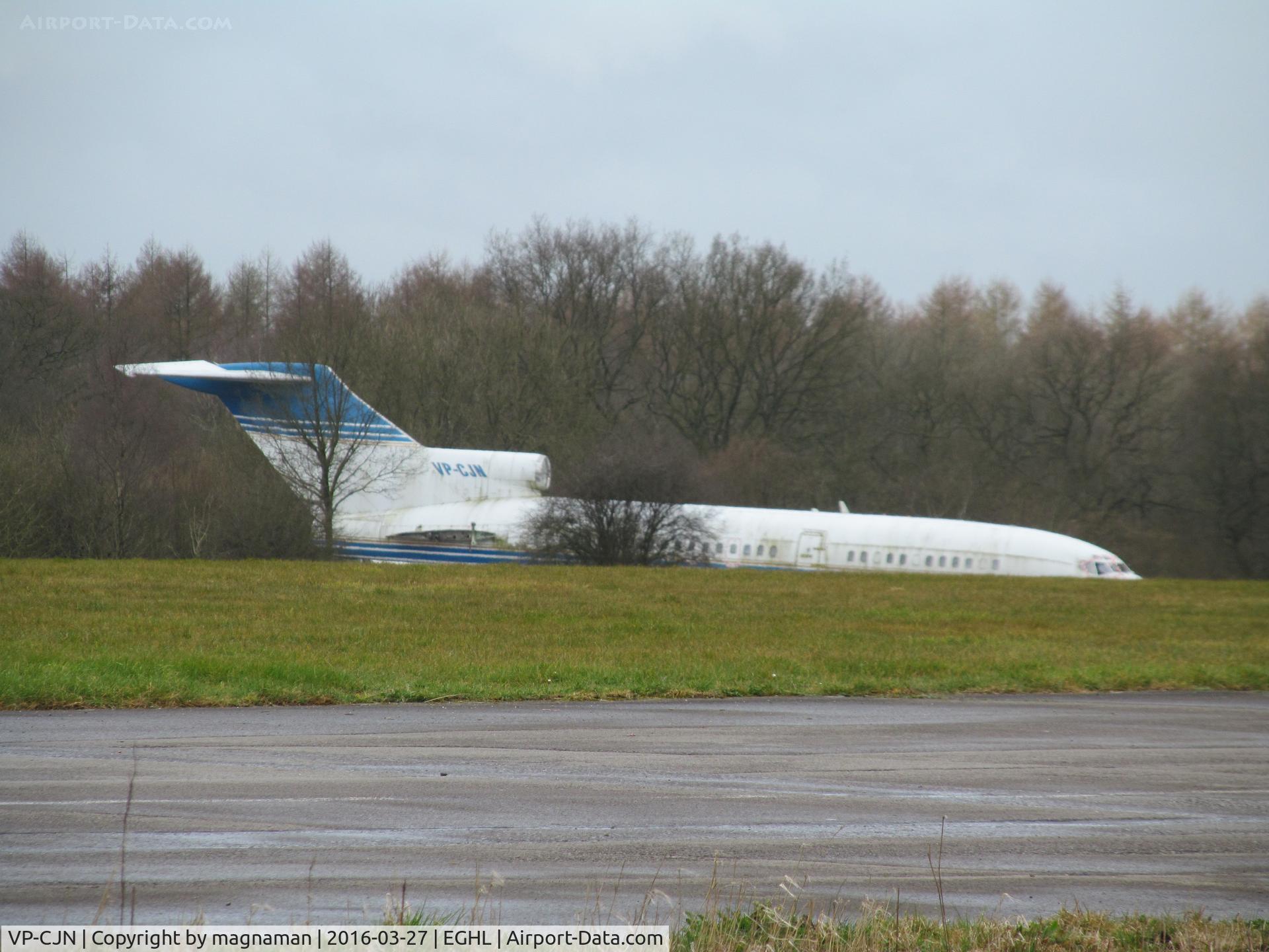 VP-CJN, 1970 Boeing 727-76 C/N 20371, not long to go now for this old bird