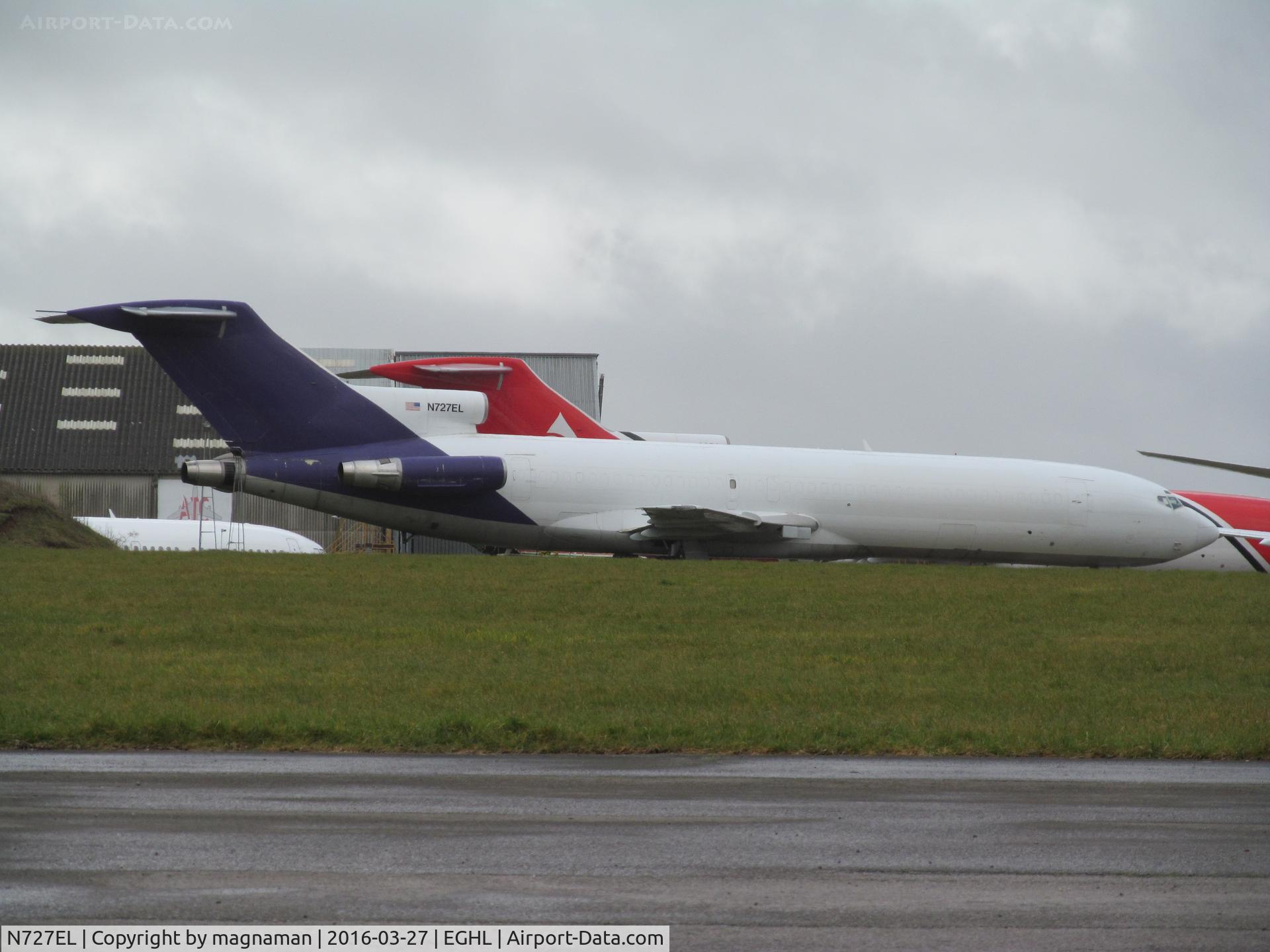N727EL, 1978 Boeing 727-227F C/N 21463, at lasham