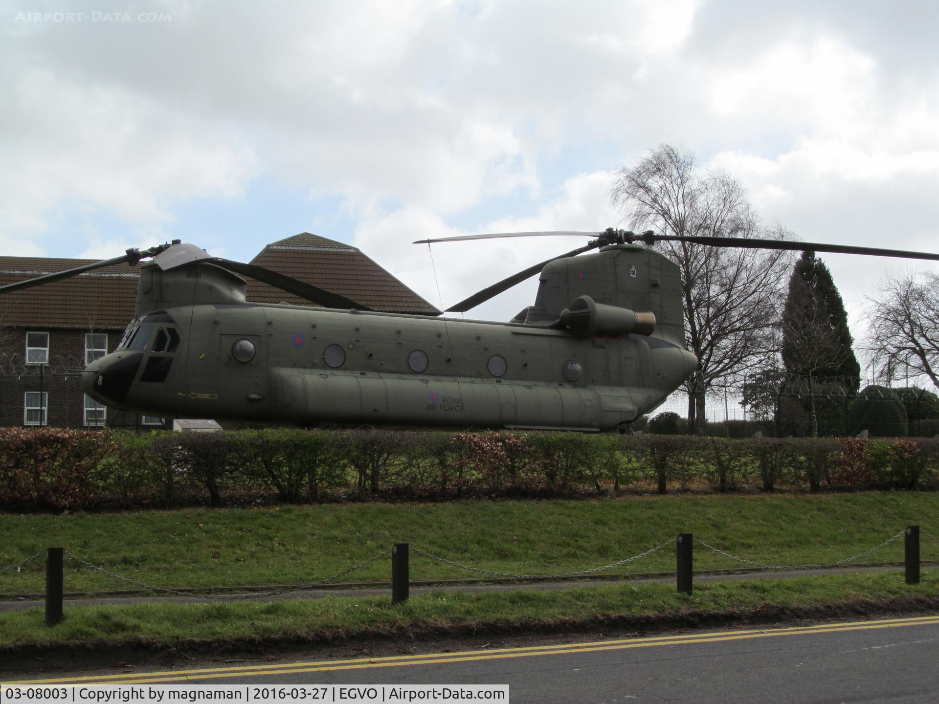 03-08003, Boeing Vertol CH-47D Chinook C/N M.8003, Preserved at RAF Odiham