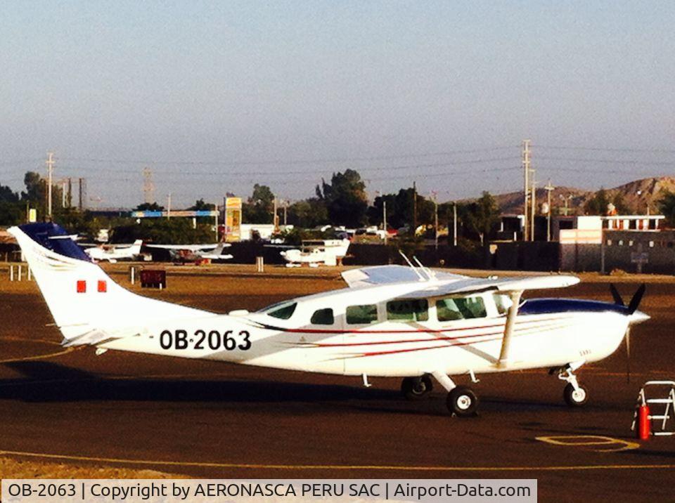 OB-2063, 1984 Cessna 207A C/N 20700776, VUELOS TURISTICOS  NAZCA PERU