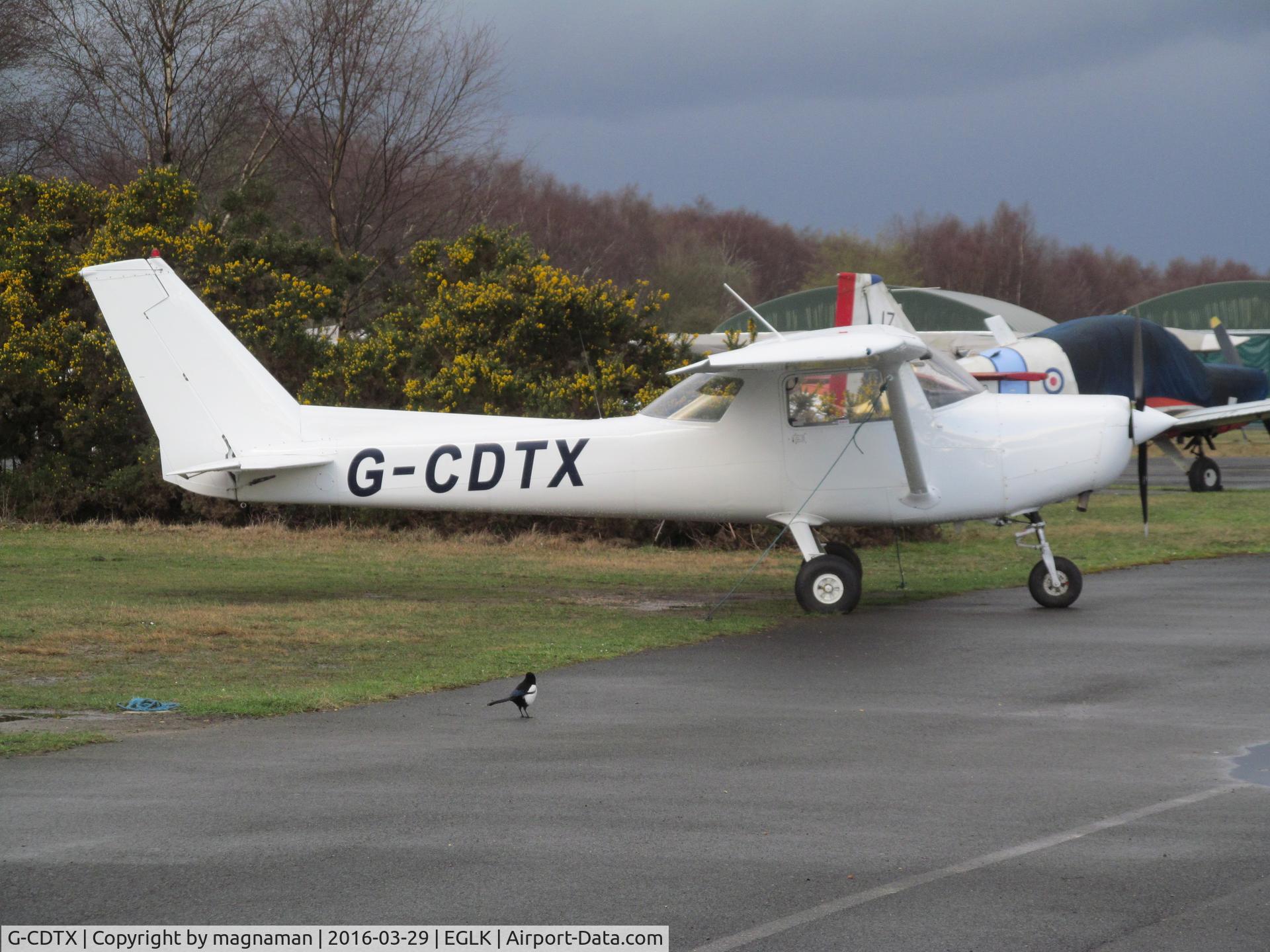 G-CDTX, 1979 Reims F152 C/N 1662, old trainer