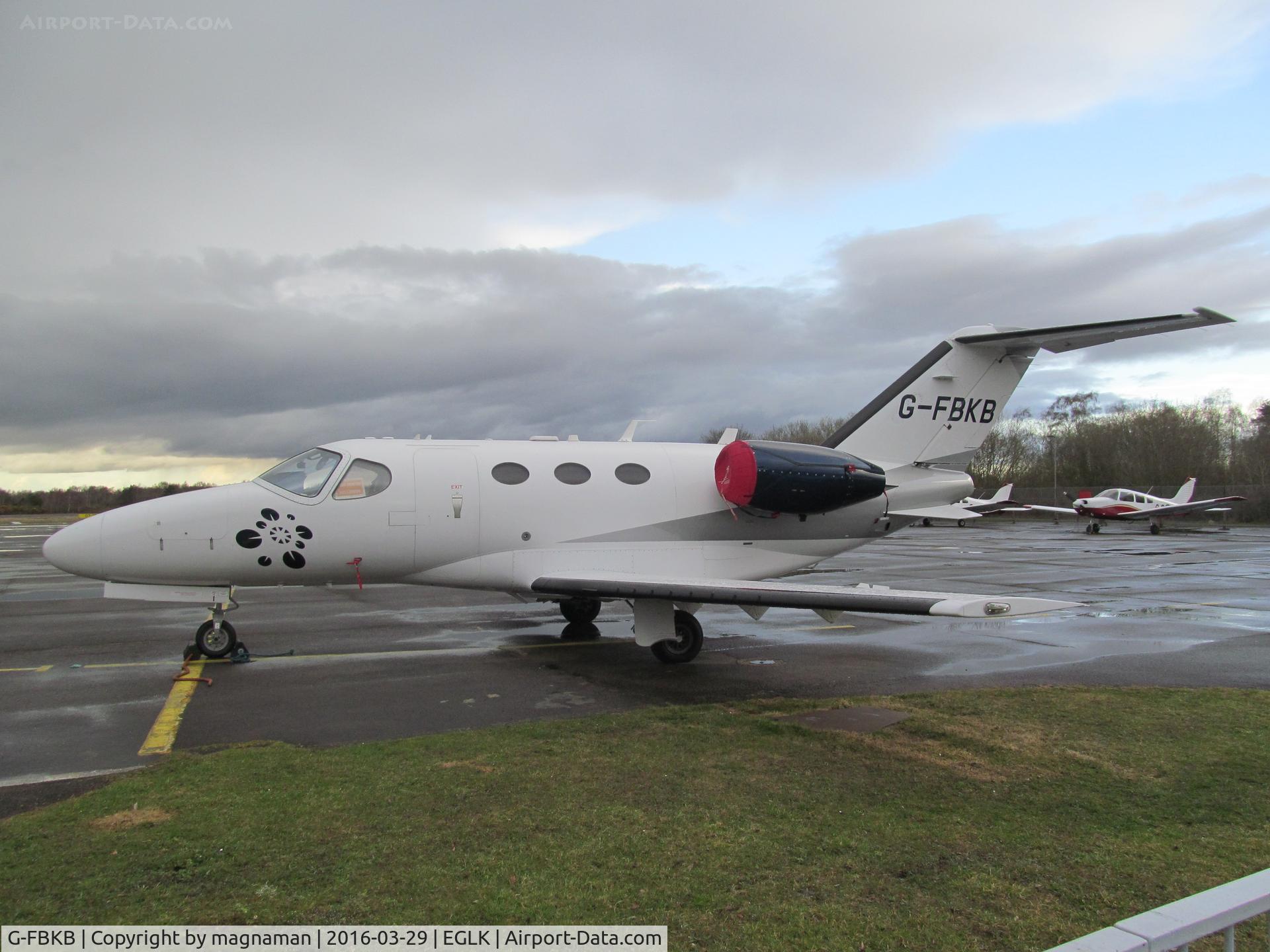 G-FBKB, 2008 Cessna 510 Citation Mustang Citation Mustang C/N 510-0126, at blackbushe