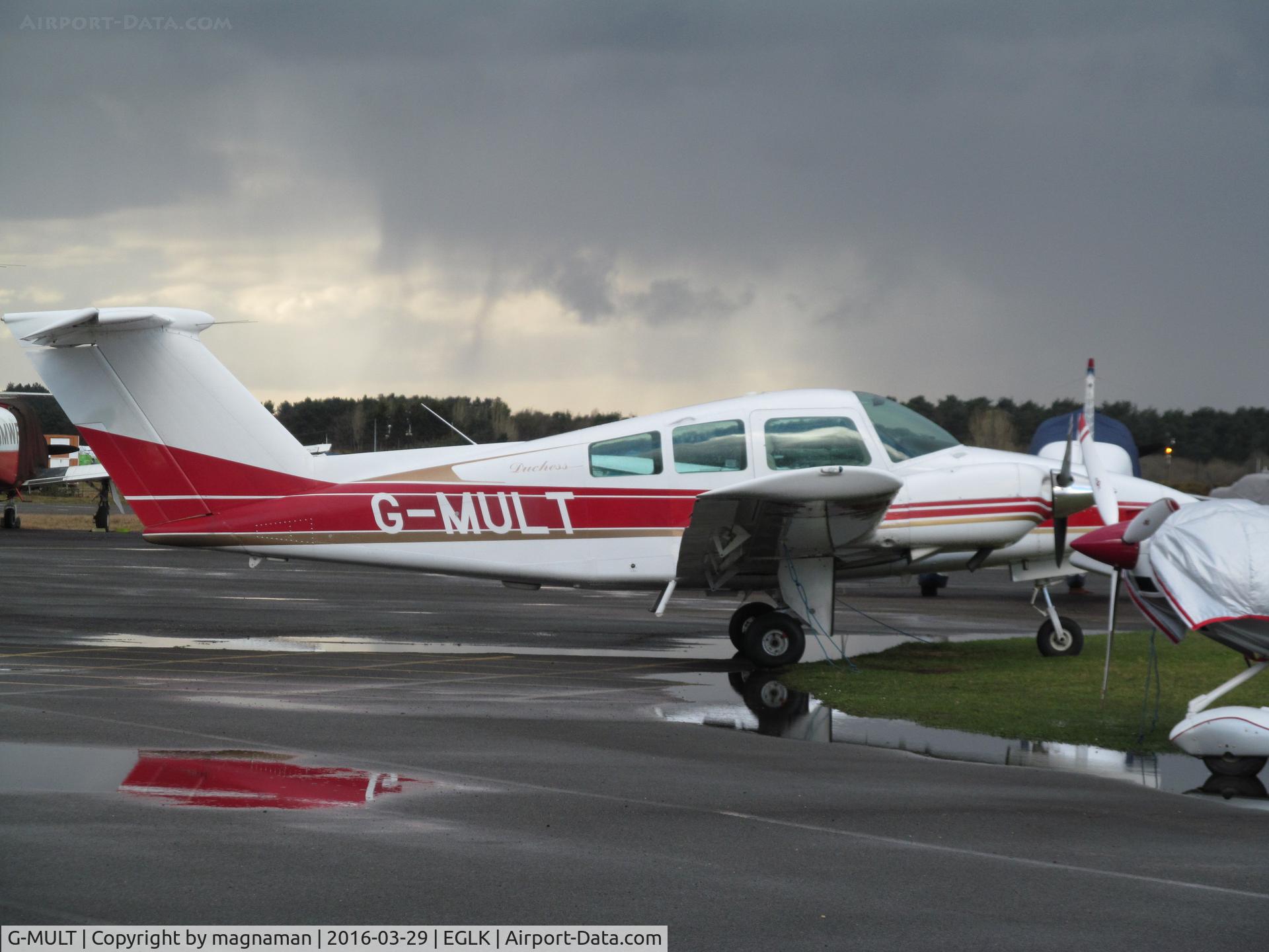 G-MULT, 1981 Beech 76 Duchess C/N ME-396, nice beech