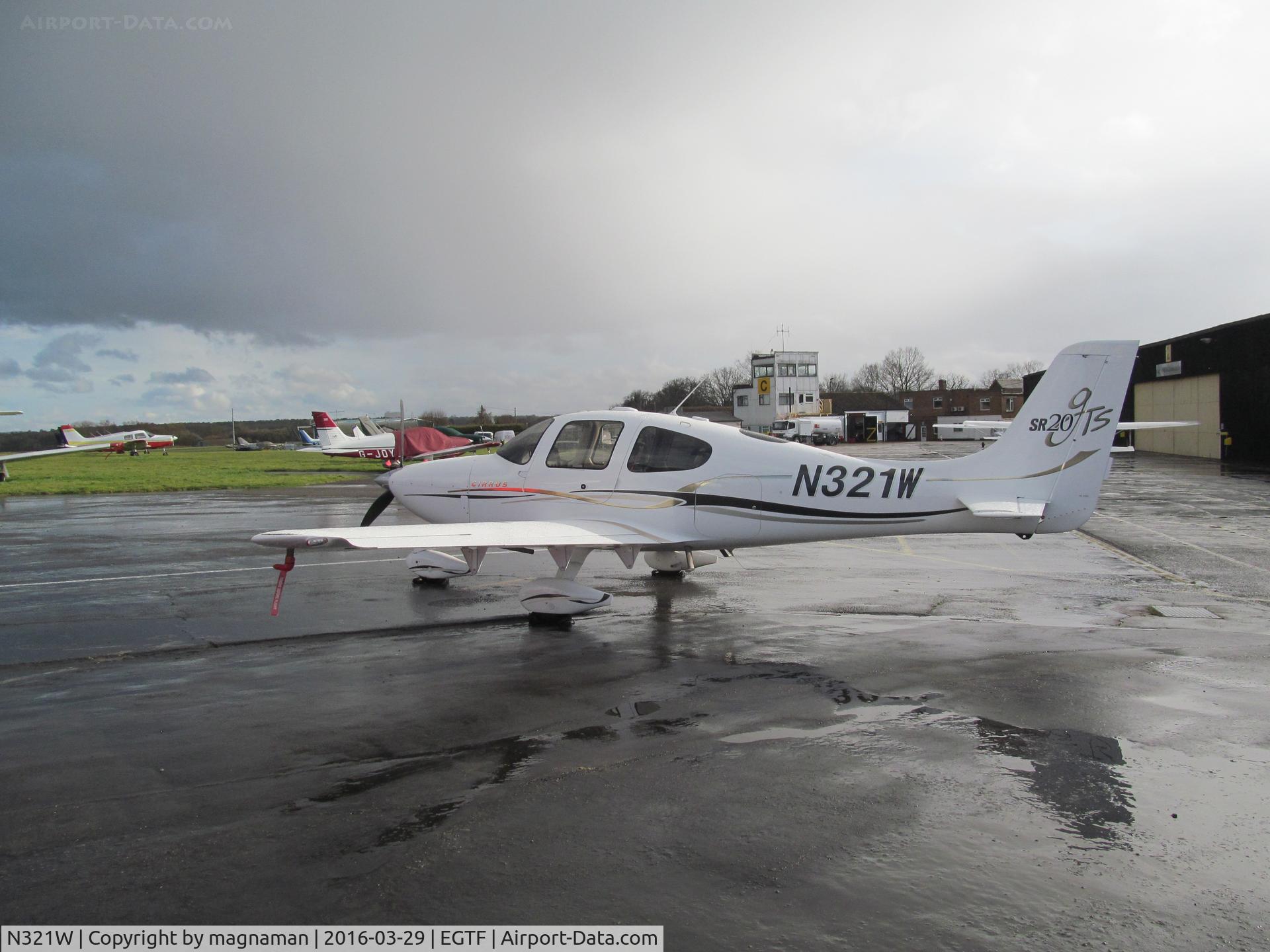 N321W, 2006 Cirrus SR20 GTS C/N 1727, at fairoaks