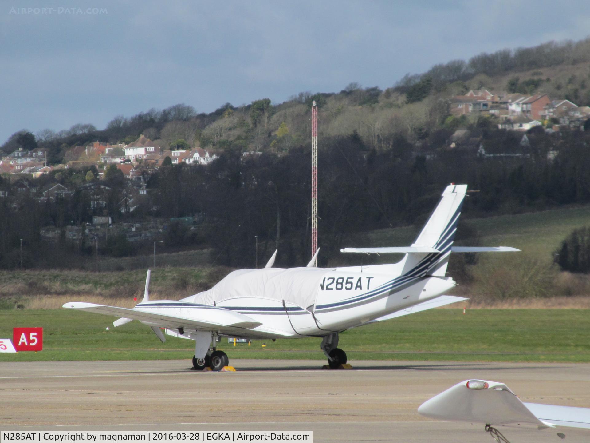 N285AT, 1982 Cessna T303 Crusader C/N T30300005, Not seen one of these for a while