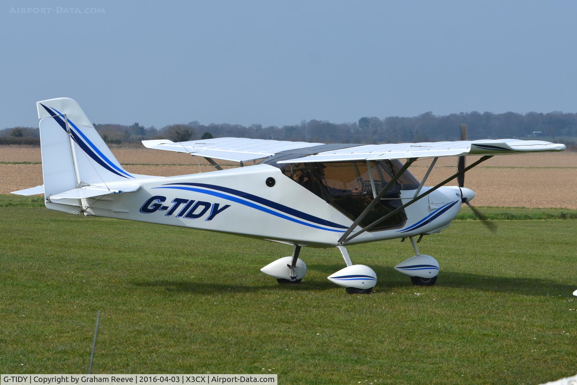 G-TIDY, Bestoff Skyranger Nynja C/N BMAA/HB/623, Parked at Northrepps.
