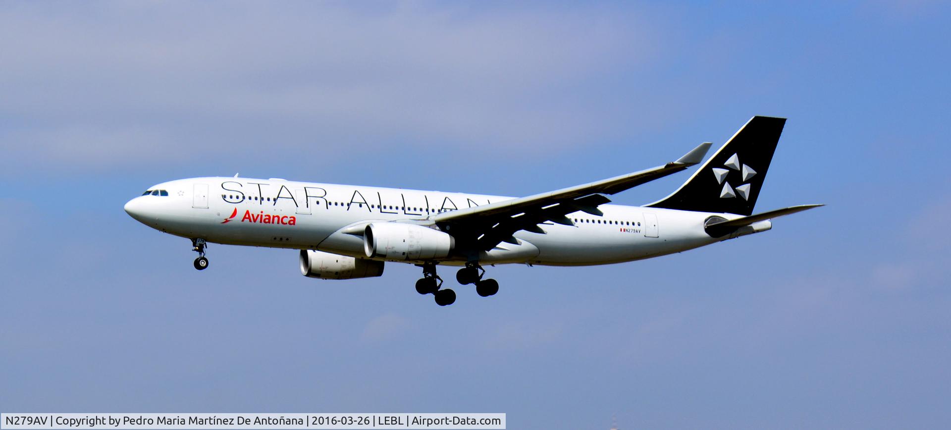 N279AV, 2011 Airbus A330-243 C/N 1279, El Prat -  Barcelona  -  España