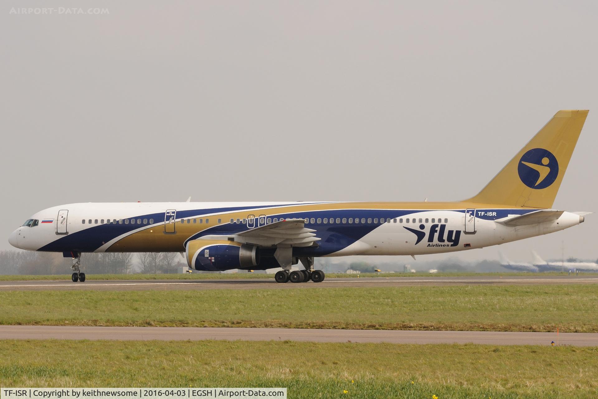 TF-ISR, 1999 Boeing 757-256 C/N 26248, Formerly EI-DUC arriving for paint to Icelandair.
