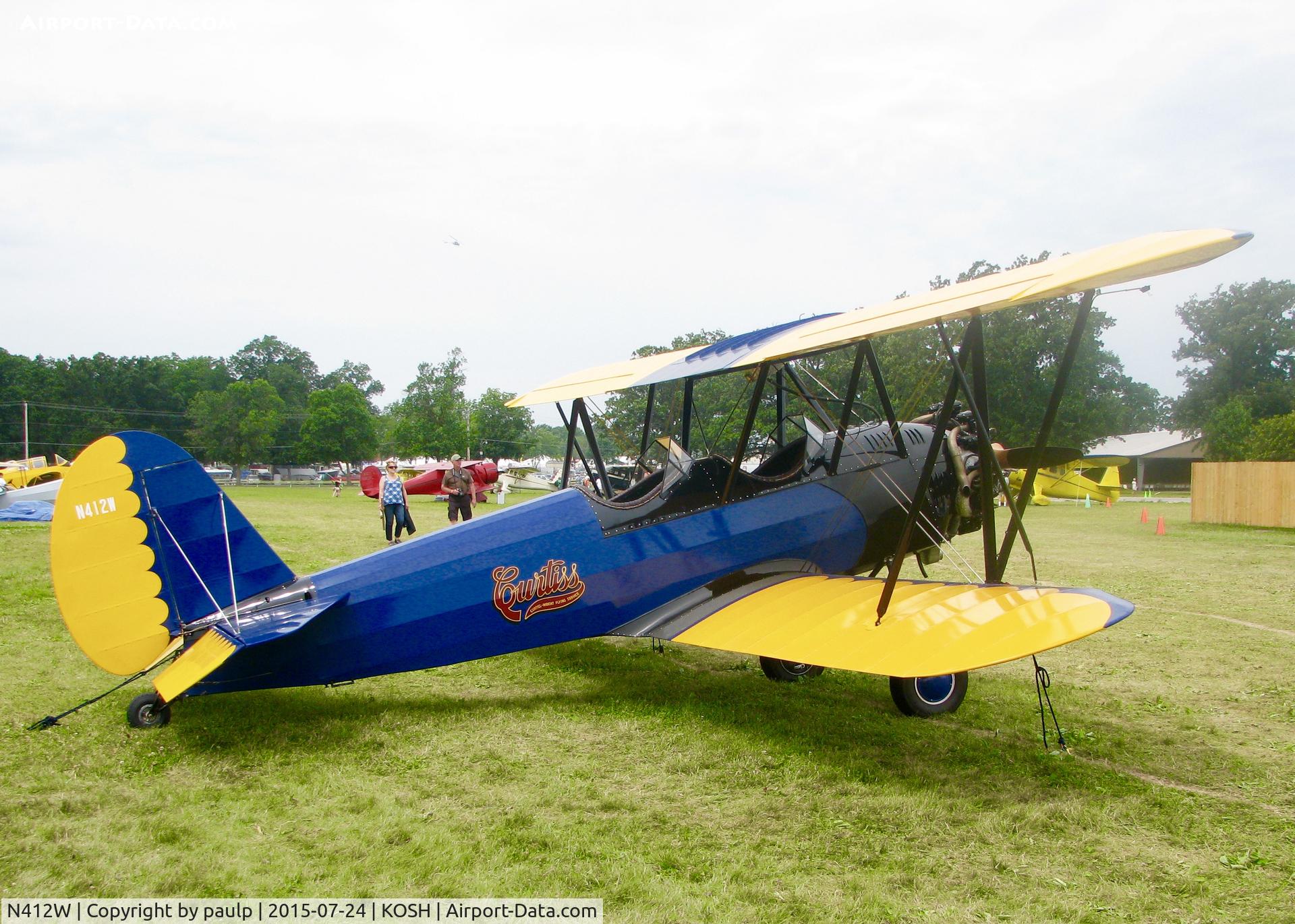 N412W, 1990 Kelch Alfred H KELCH TA-12 C/N 2013-1990, At AirVenture.