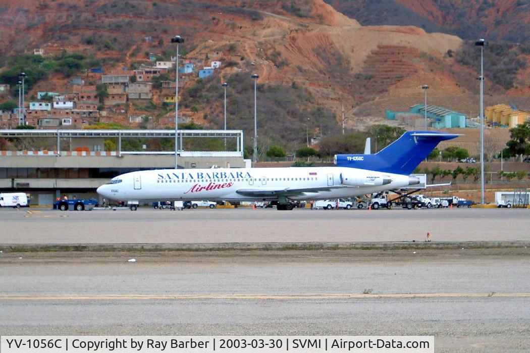 YV-1056C, 1980 Boeing 727-2D3 C/N 22269, Boeing 727-203 [22269] (Santa Barbara Airlines) Caracas-Simon Bolivar International~YV 30/03/2003