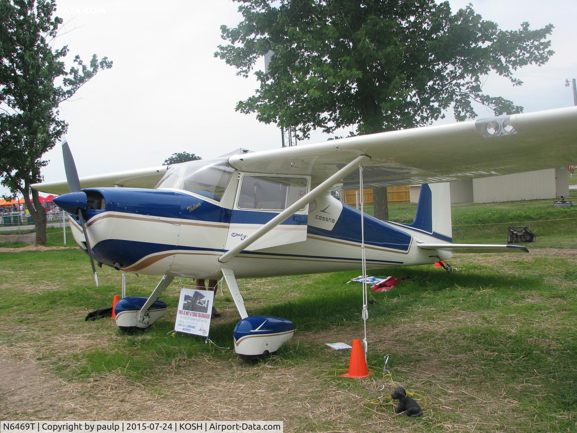 N6469T, 1960 Cessna 150 C/N 17869, At AirVenture.