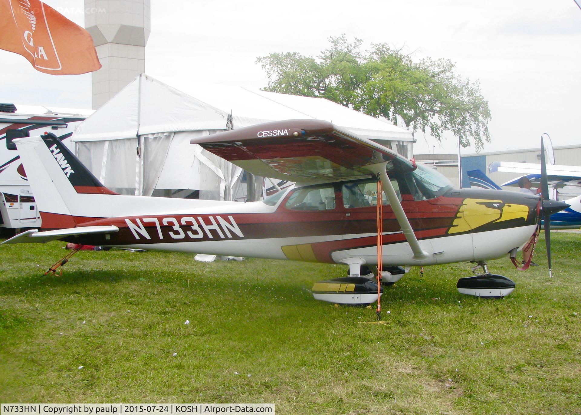 N733HN, 1976 Cessna 172N C/N 17268308, At AirVenture.