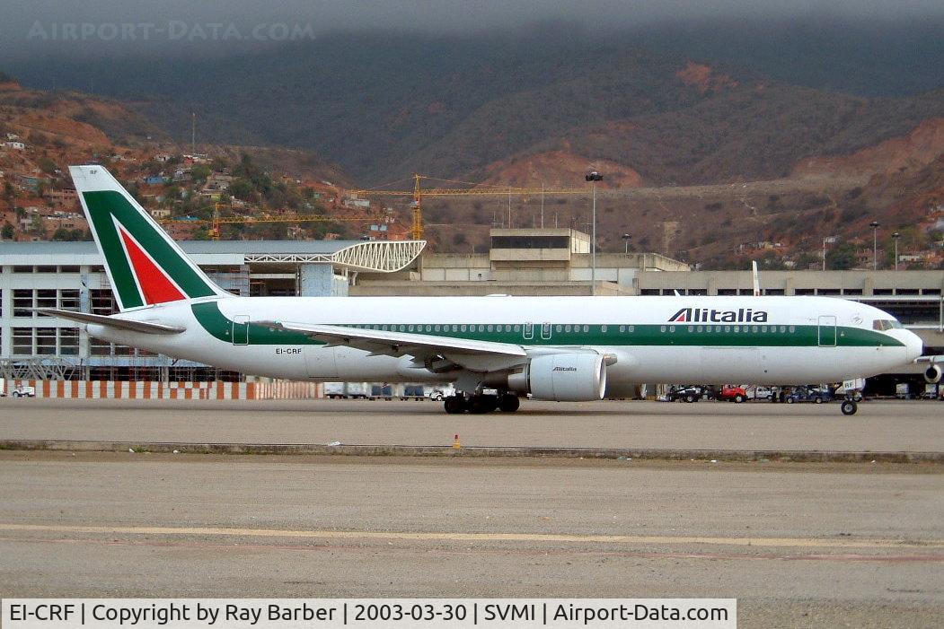 EI-CRF, 1994 Boeing 767-31B C/N 25170, Boeing  767-3B1ER [25170] (Alitalia) Caracas-Simon Bolivar International~YV 30/03/2003