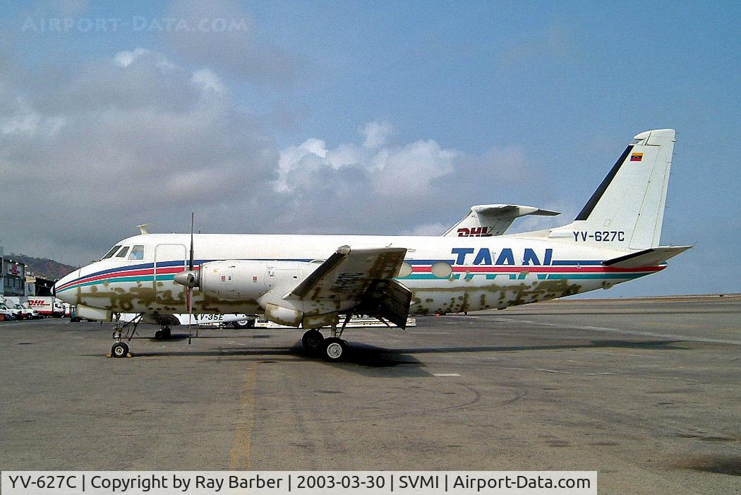 YV-627C, 1966 Grumman G-159 Gulfstream 1 C/N 170, Gulfstream G-159 Gulfstream 1 [170] (TAAN) Caracas-Simon Bolivar International~YV 30/03/2003
