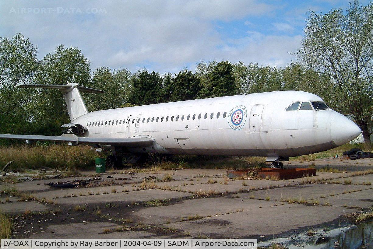 LV-OAX, 1969 BAC 111-515FB One-Eleven C/N BAC.197, BAC 1-11 524FF One-Eleven [197] (Fire Service) Moron-Buenos Aires~LV 09/04/2004
