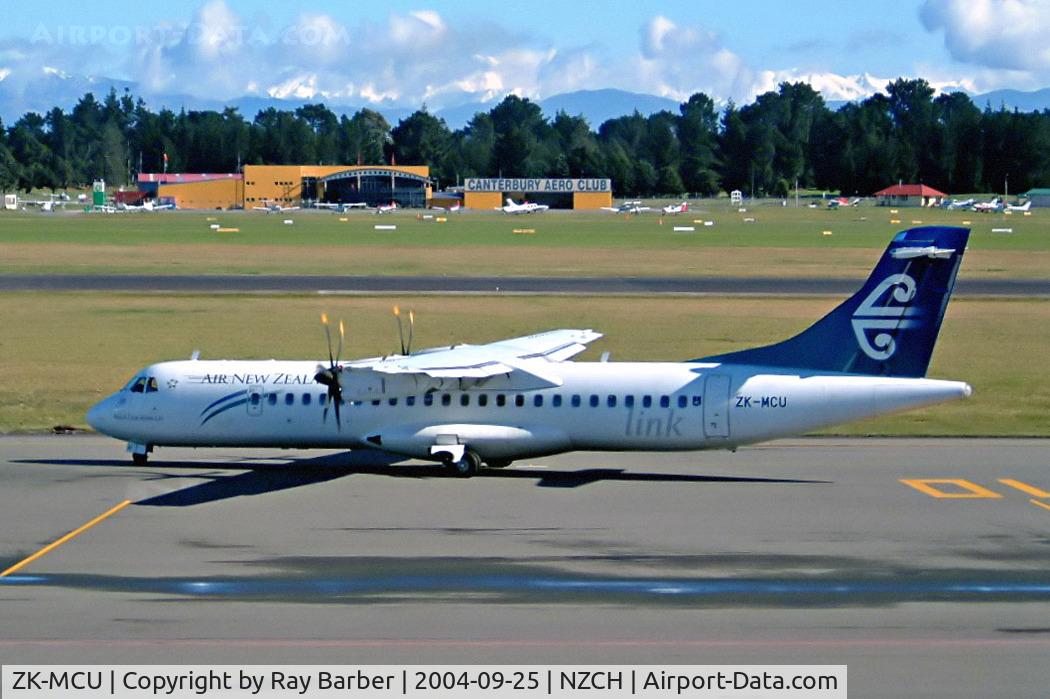 ZK-MCU, 2000 ATR 72-212A C/N 632, Aerospatiale ATR-72-212A [632] (Air New Zealand Link) Christchurch-International~ZK 25/09/2004
