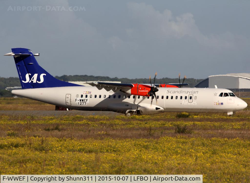 F-WWEF, 2015 ATR 72-600 C/N 1277, C/n 1277 - To be G-FBXB